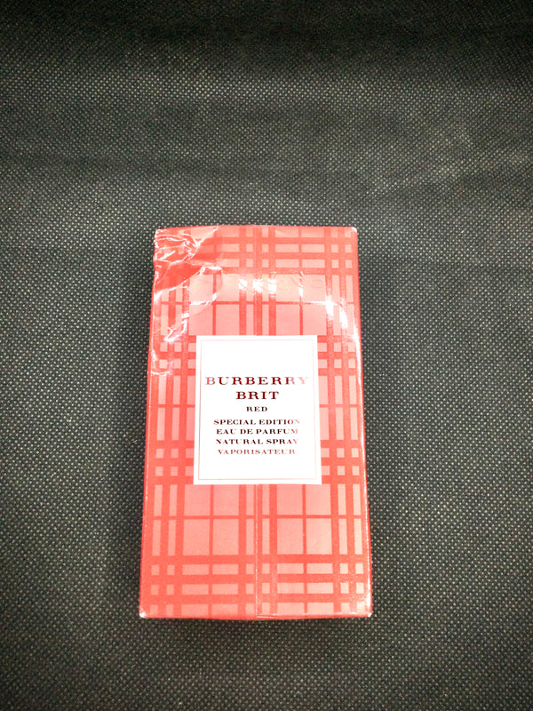 BURBERRY BRIT RED Special Edition For Women 50 ML Eau de Parfum Spray Rare