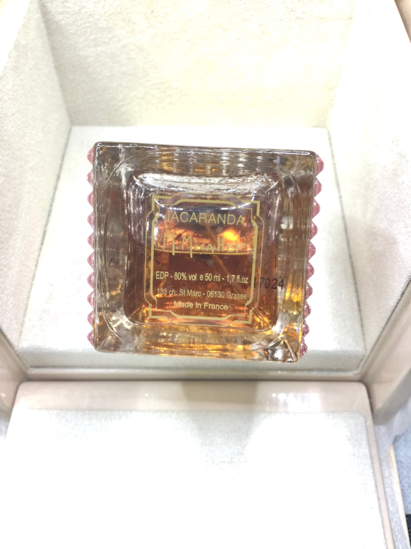 MICALLEF Jacaranda Limited Edition crystal Collector EAU DE PARFUM 50 ML Spray RARE