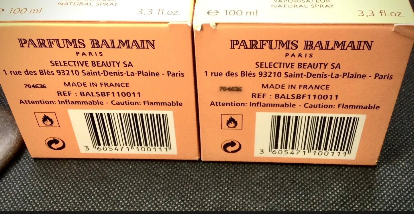 Balmain La Mome Eau De Parfum 100 ML SPRAY (BUNDLE) DISCONTINUED