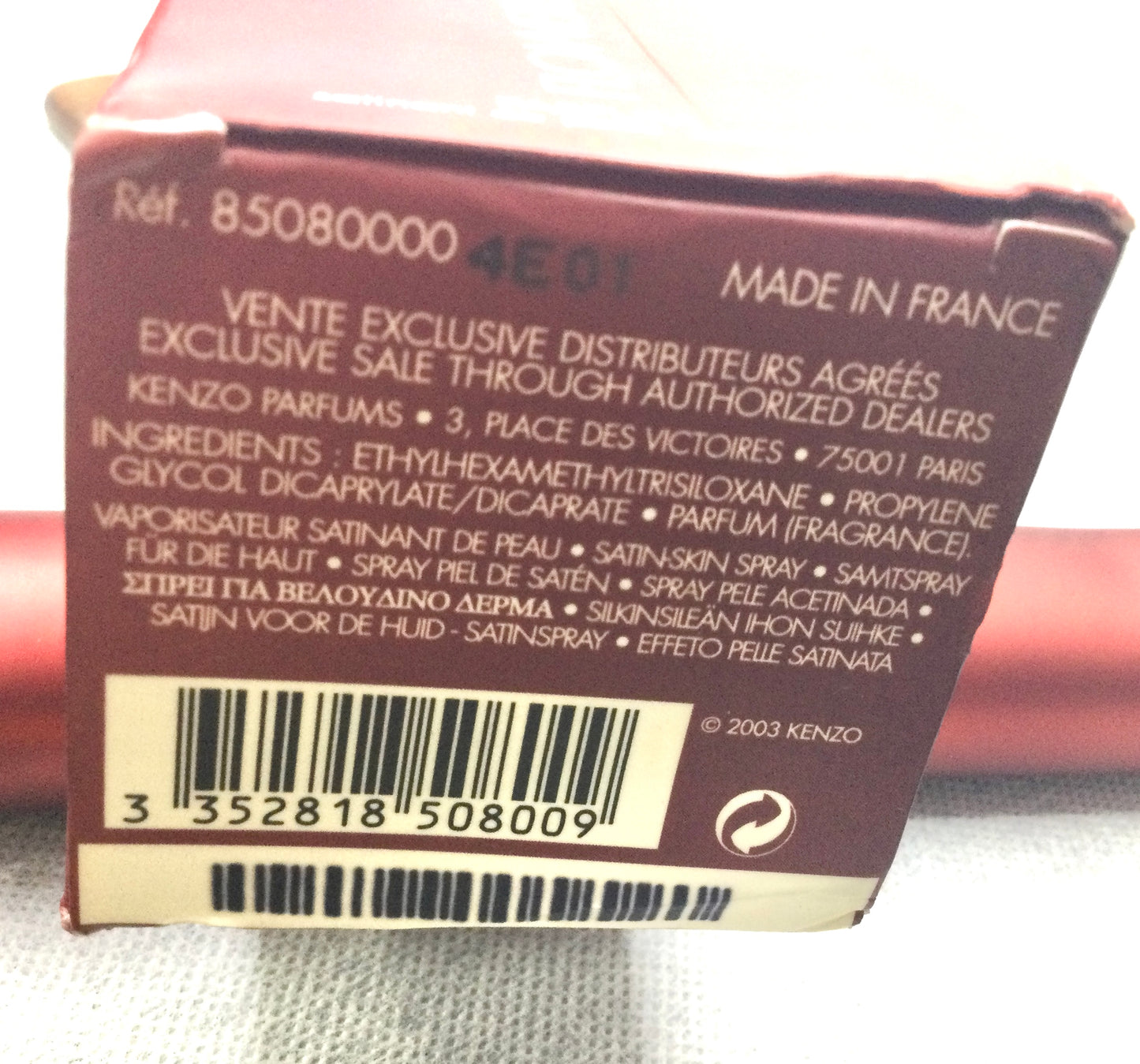 FLOWER LE PARFUM By KENZO EAU DE PARFUM 75 ML SPRAY RAREً TO FIND