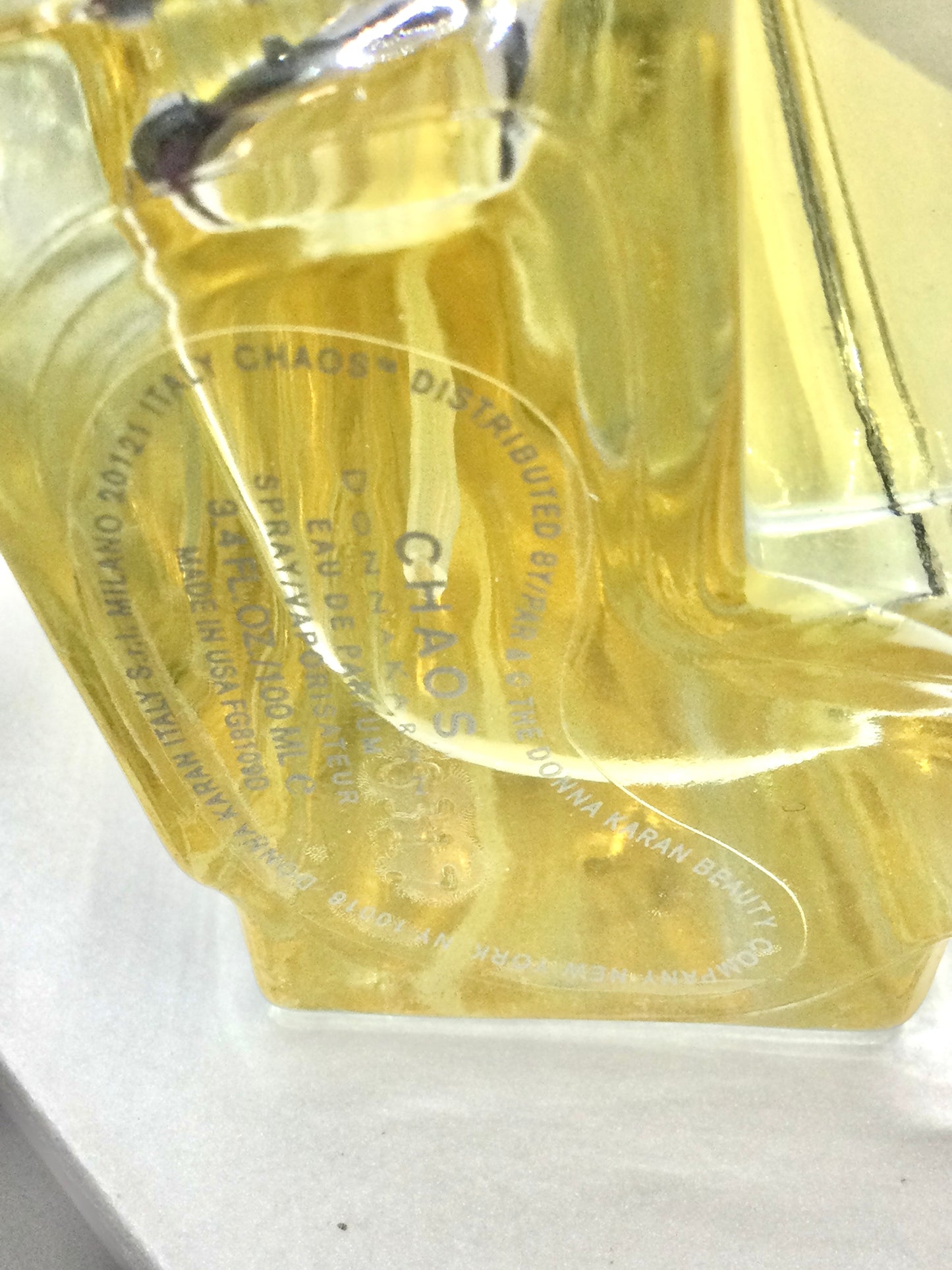 DONNA KARAN CHAOS 1996 EAU DE PARFUM 100 Or 50 ML SPRAY VINTAGE EXTREMELY RARE