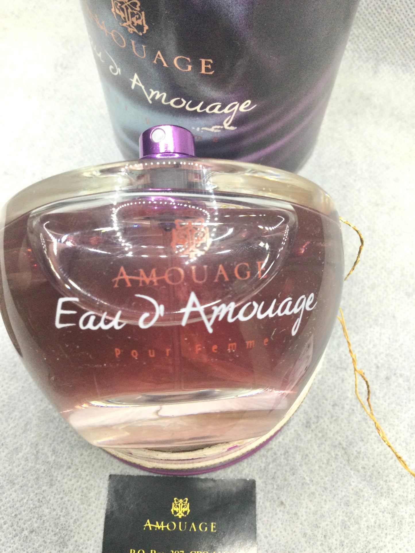 Eau d'Amouage POUR FEMME EAU DE TOULETTE 75 ml Spray OMAN MADE Rare