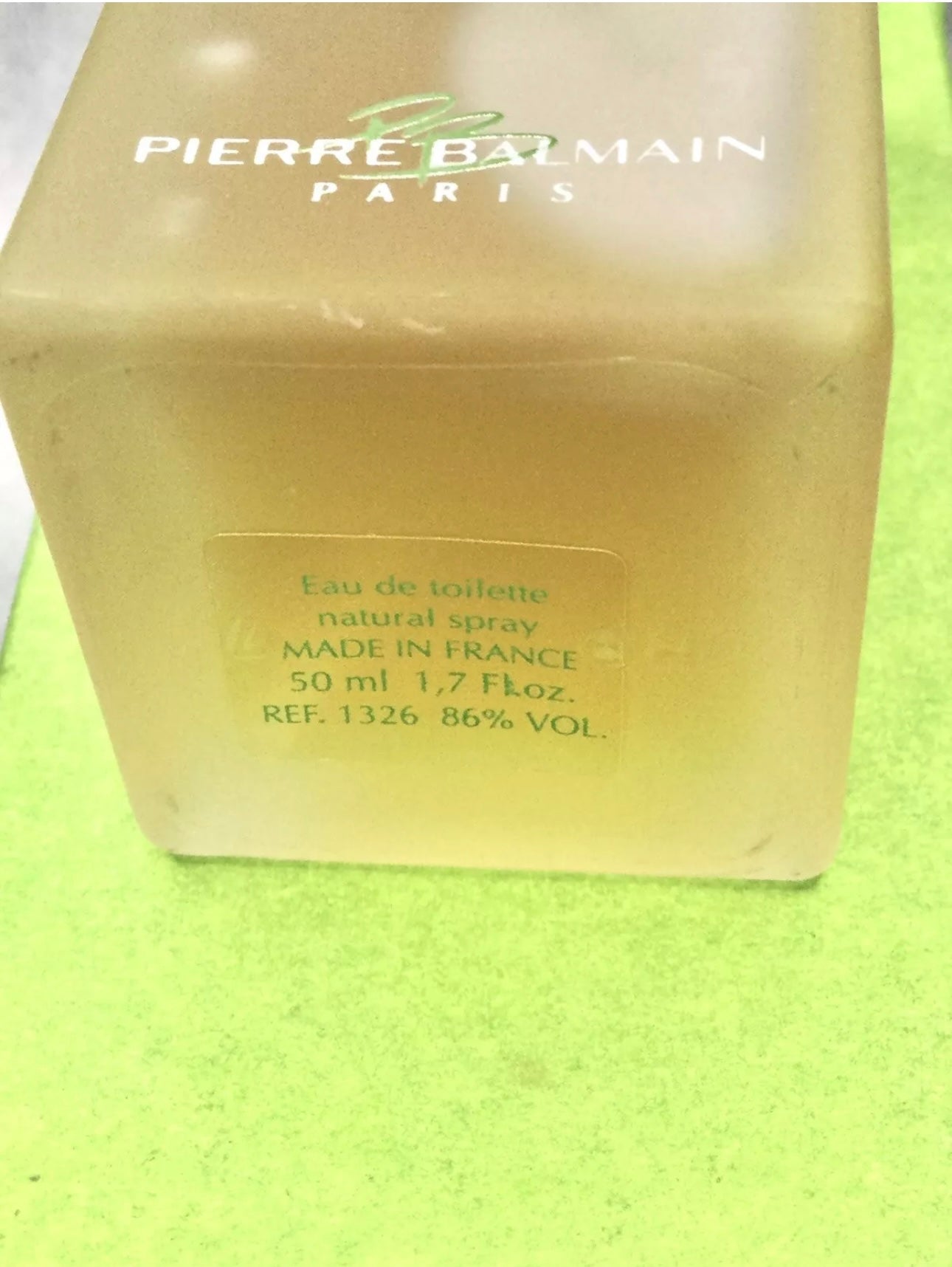 Vintage BALMAIN Vent Vert Eau De Toilette 100 Or 50 ML SPRAY  1991s Sealed