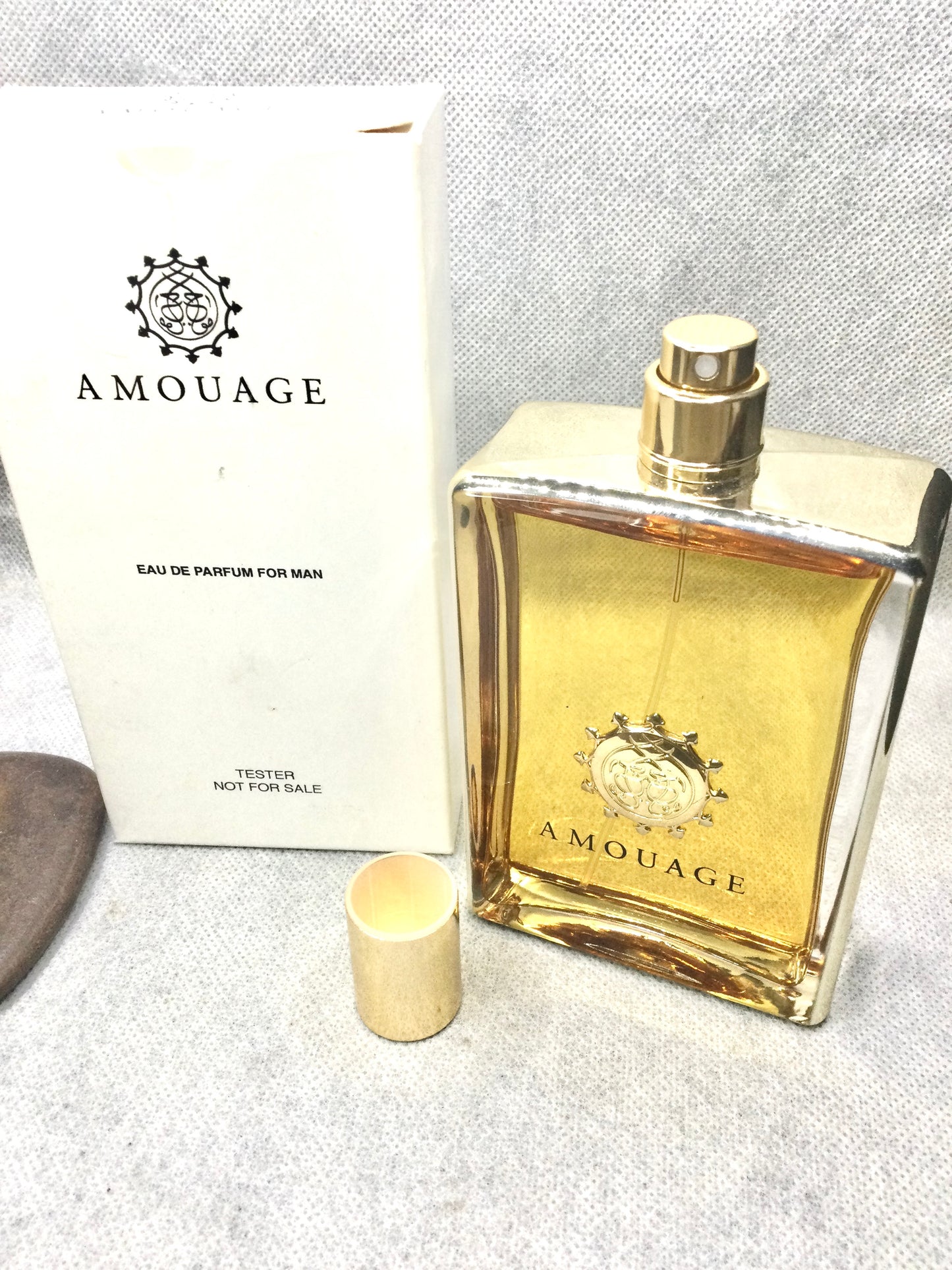 AMOUAGE GOLD MEN EAU DE PARFUM 100 ML SPRAY TESTER NON MAG CAP VINTAGE RARE