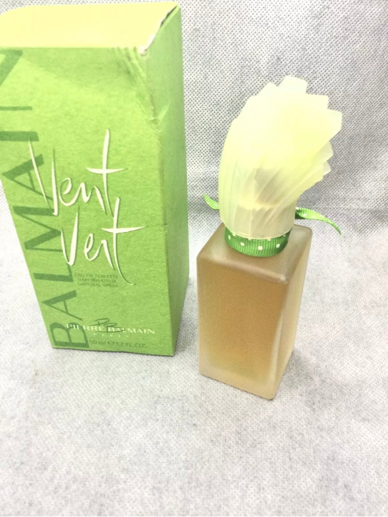 Vintage BALMAIN Vent Vert Eau De Toilette 100 Or 50 ML SPRAY  1991s Sealed