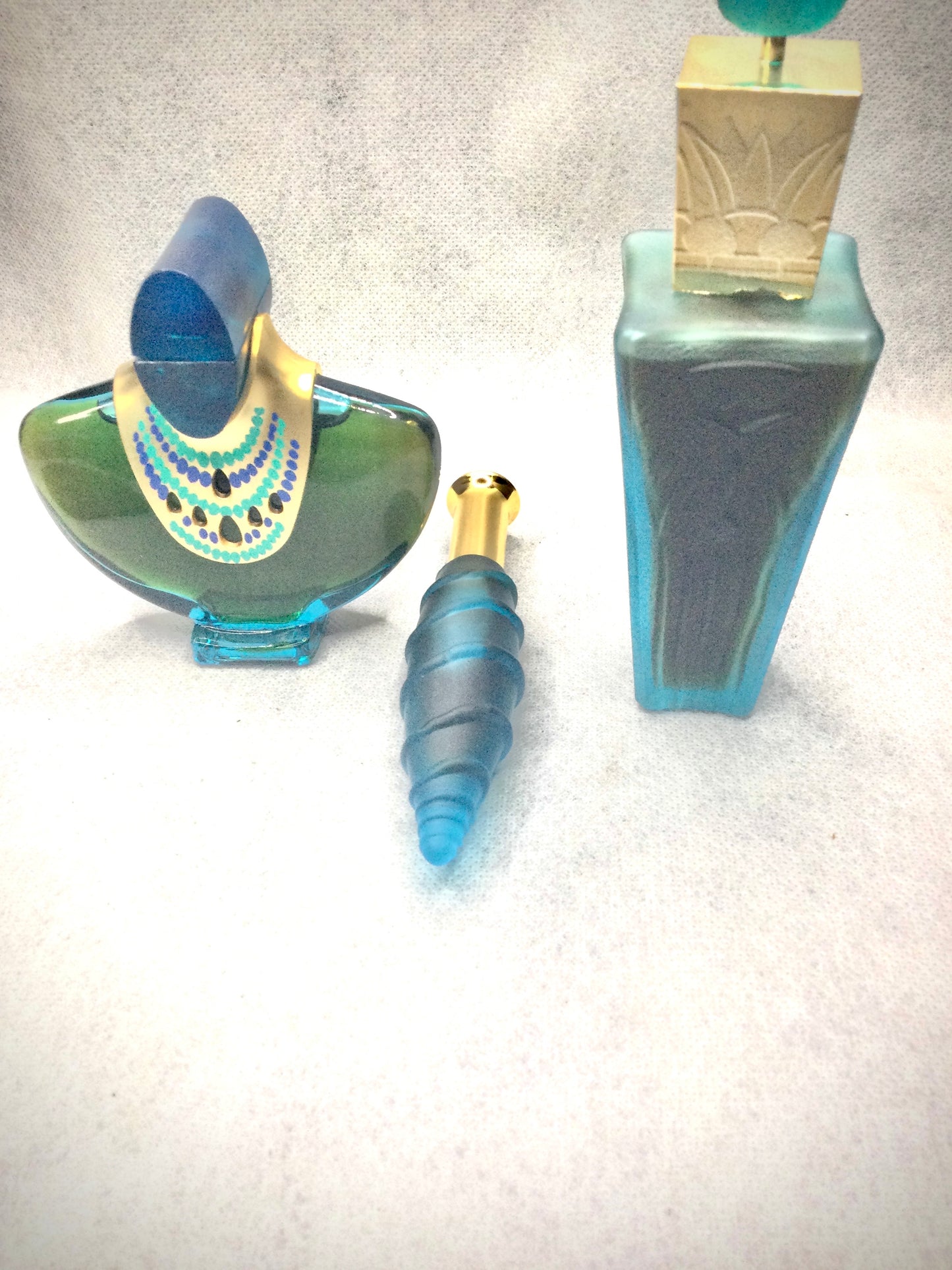 Mira Takla PERFUMES Collection Vallee Des Rois 50 ML EDT SPRAY - 30 ML PURE PARFUM SPLASH - 7.5 ML EAU DE PARFUM (Falcon Collector) 1988s EXTREMELY RARES