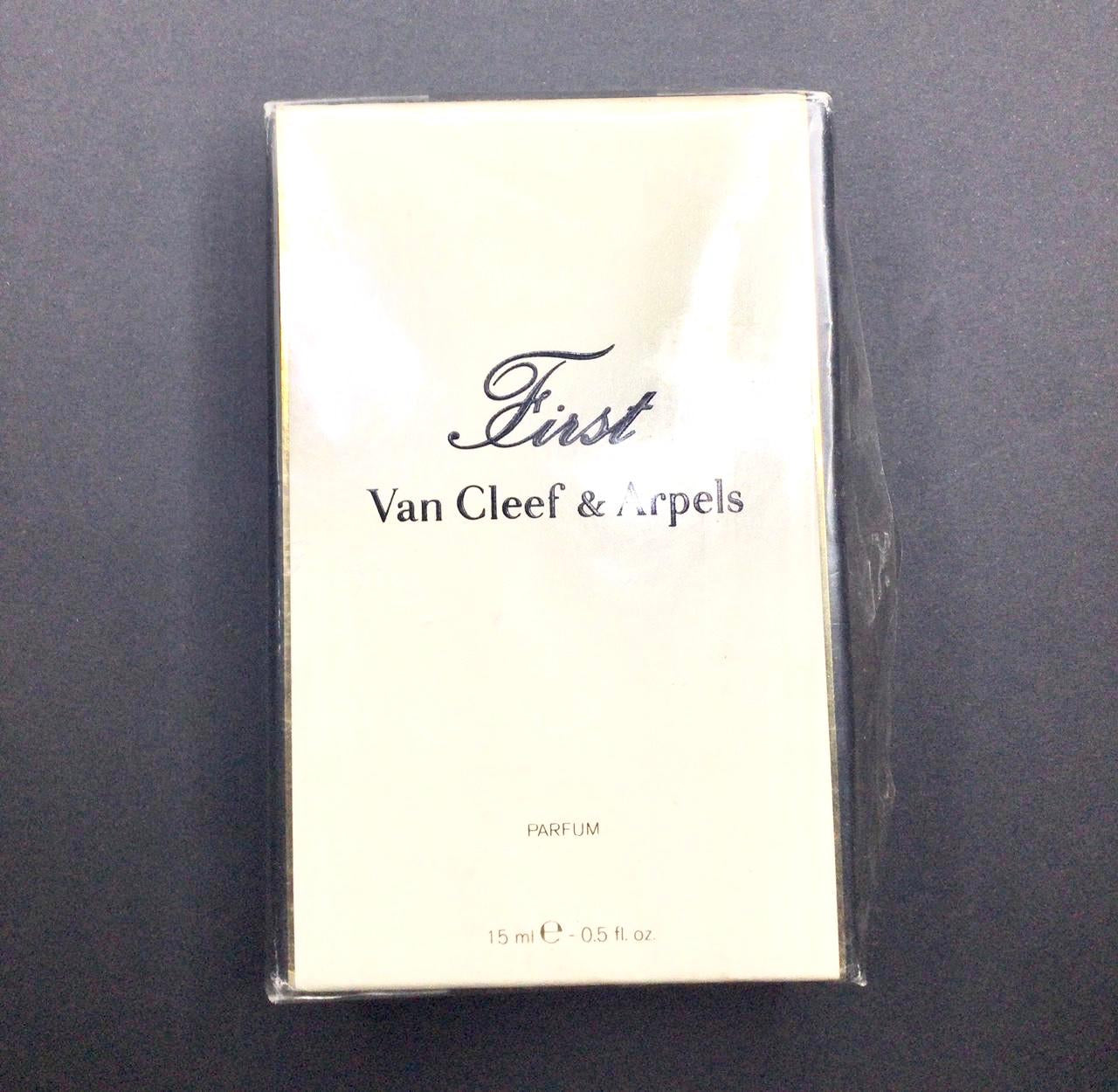 VINTAGE FIRST by Van Cleef EXTRAIT PARFUM 15 ML SPLASH SEALED