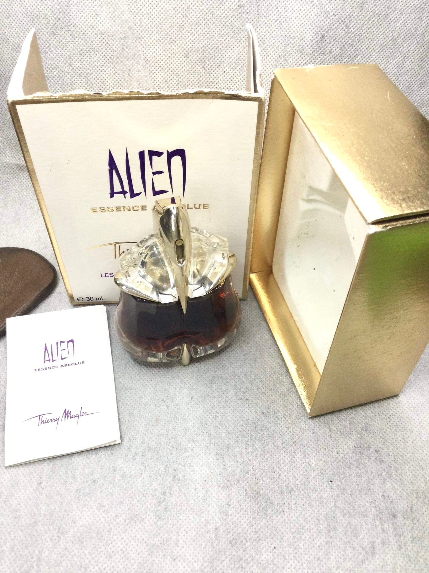 Alien Essence Absolue By Thierry Mugler Eau De Parfum INTENSE 60 Ml Or 30 Ml Refillable Stone Spray RARE SEALED