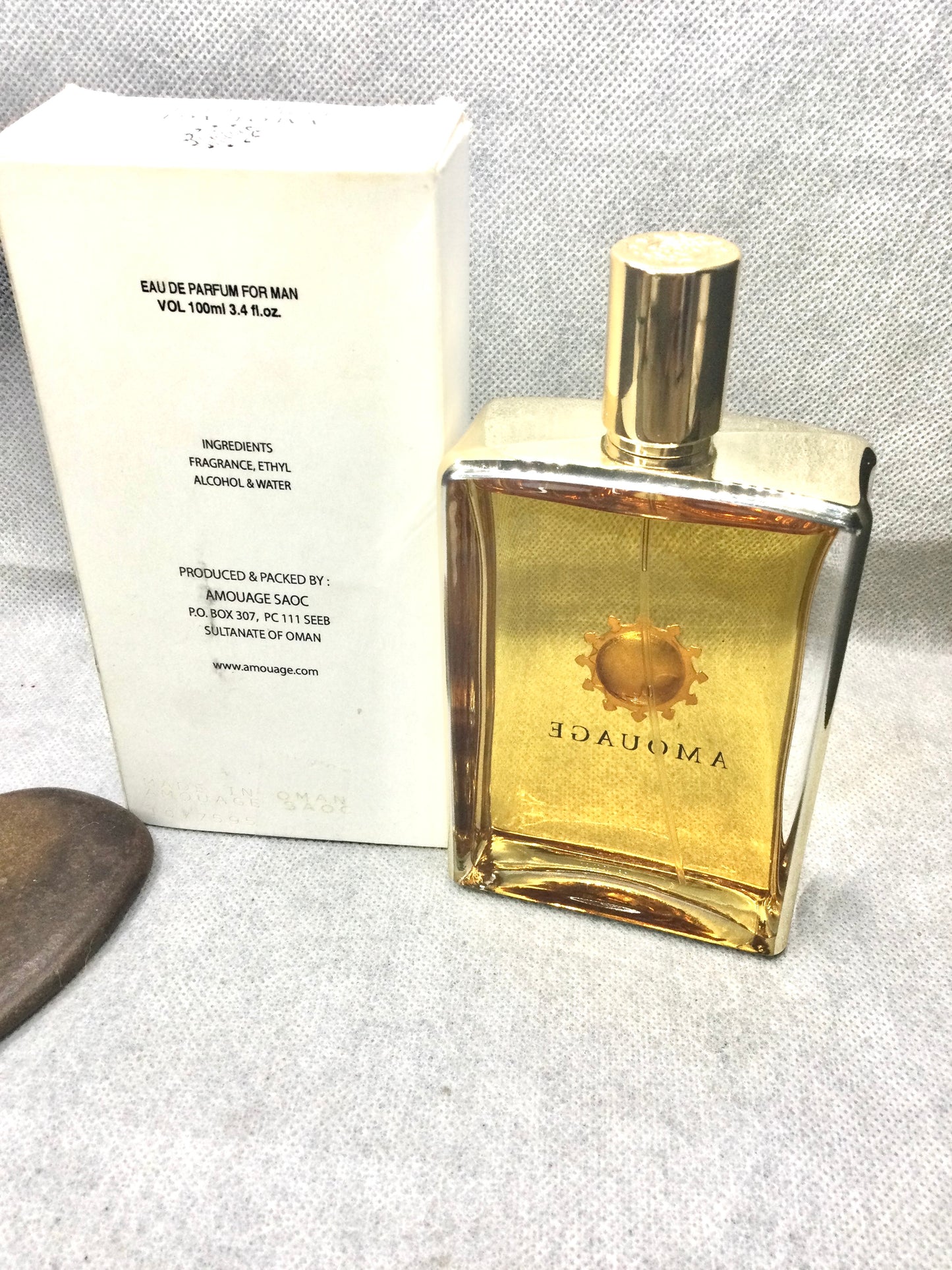 AMOUAGE GOLD MEN EAU DE PARFUM 100 ML SPRAY TESTER NON MAG CAP VINTAGE RARE