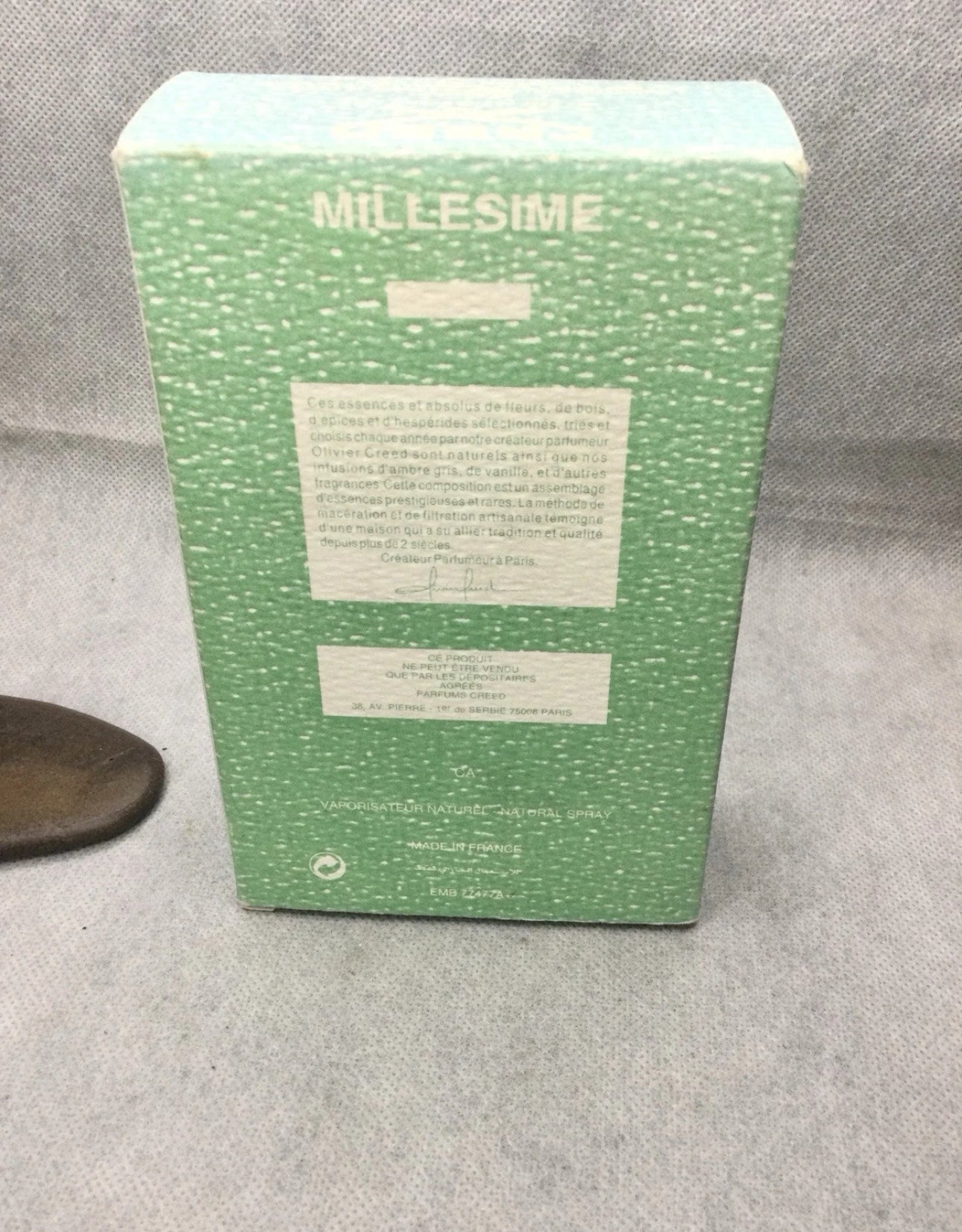 Creed Green Valley Millisime 120 ML Spray vintage EXTREMELY RARE