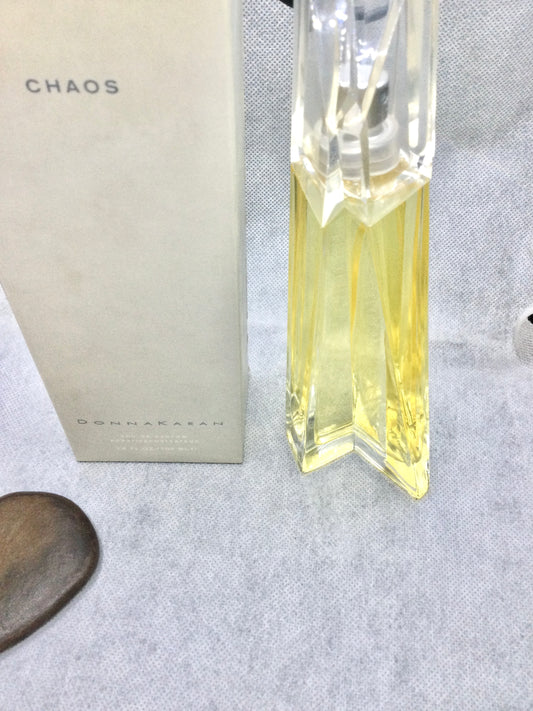 DONNA KARAN CHAOS 1996 EAU DE PARFUM 100 Or 50 ML SPRAY VINTAGE EXTREMELY RARE
