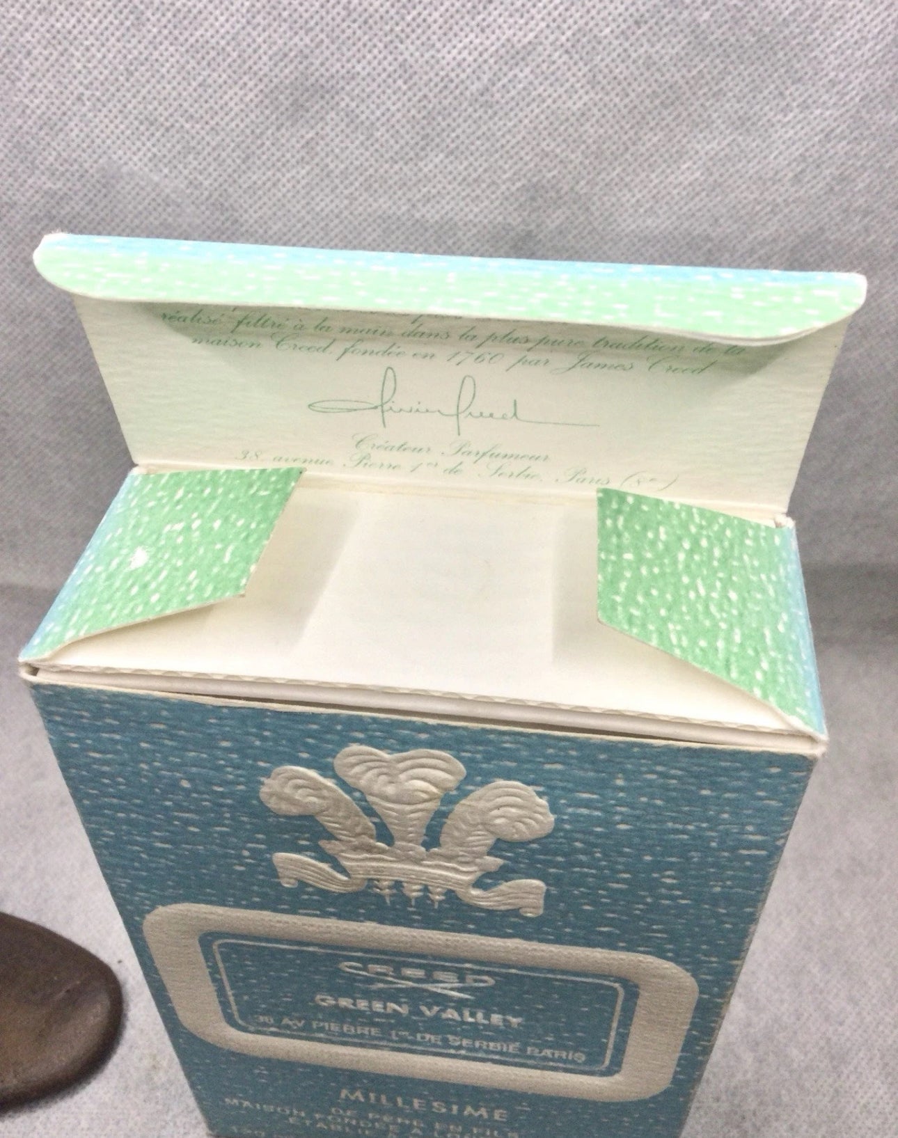 Creed Green Valley Millisime 120 ML Spray vintage EXTREMELY RARE