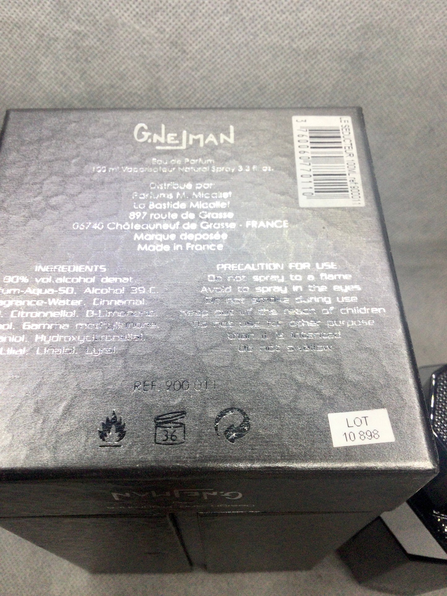 MICALLEF Le Seducteur Eau de Parfum G. Nejman 100 ML SPRAY VINTAGE RARE