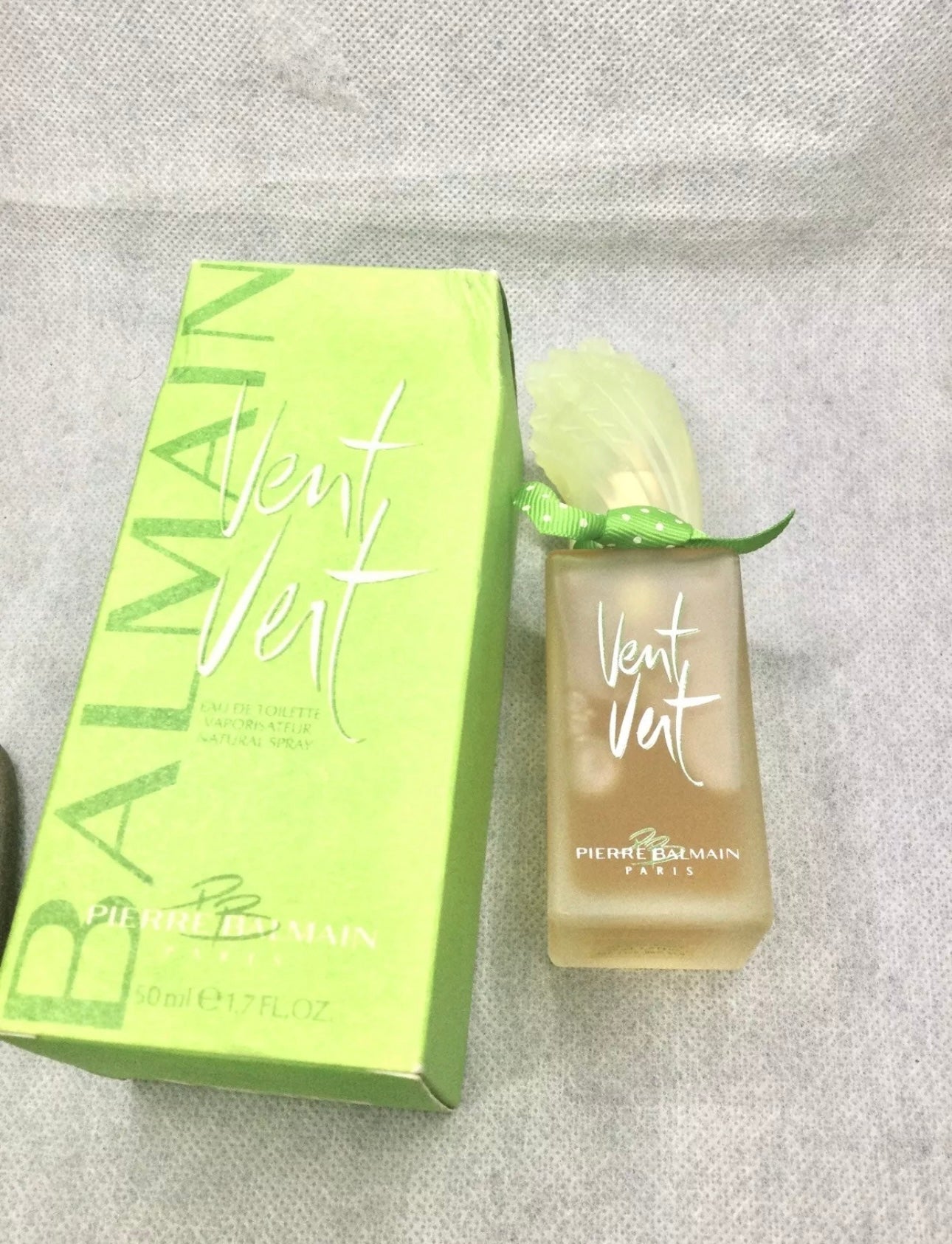 Vintage BALMAIN Vent Vert Eau De Toilette 100 Or 50 ML SPRAY  1991s Sealed