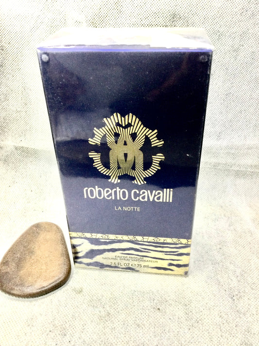 Roberto Cavalli La Notte Eau De Parfum for Women 75 ML Rare SEALED