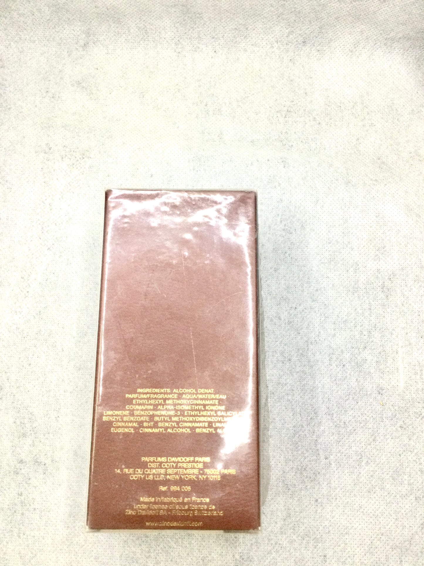 Davidoff Amber Blend Eau De Parfum 100 ML Spray For MEN SEALED