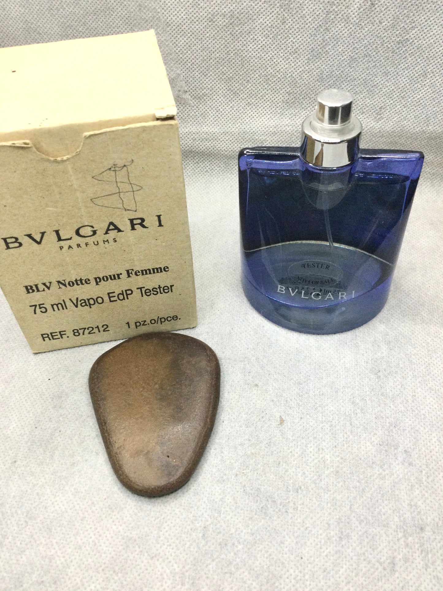 BLV NOTTE POUR FEMME EAU DE PARFUM BY BVLGARI 75 OR 40 ML SPRAY TESTER RARE DISCONTINUED