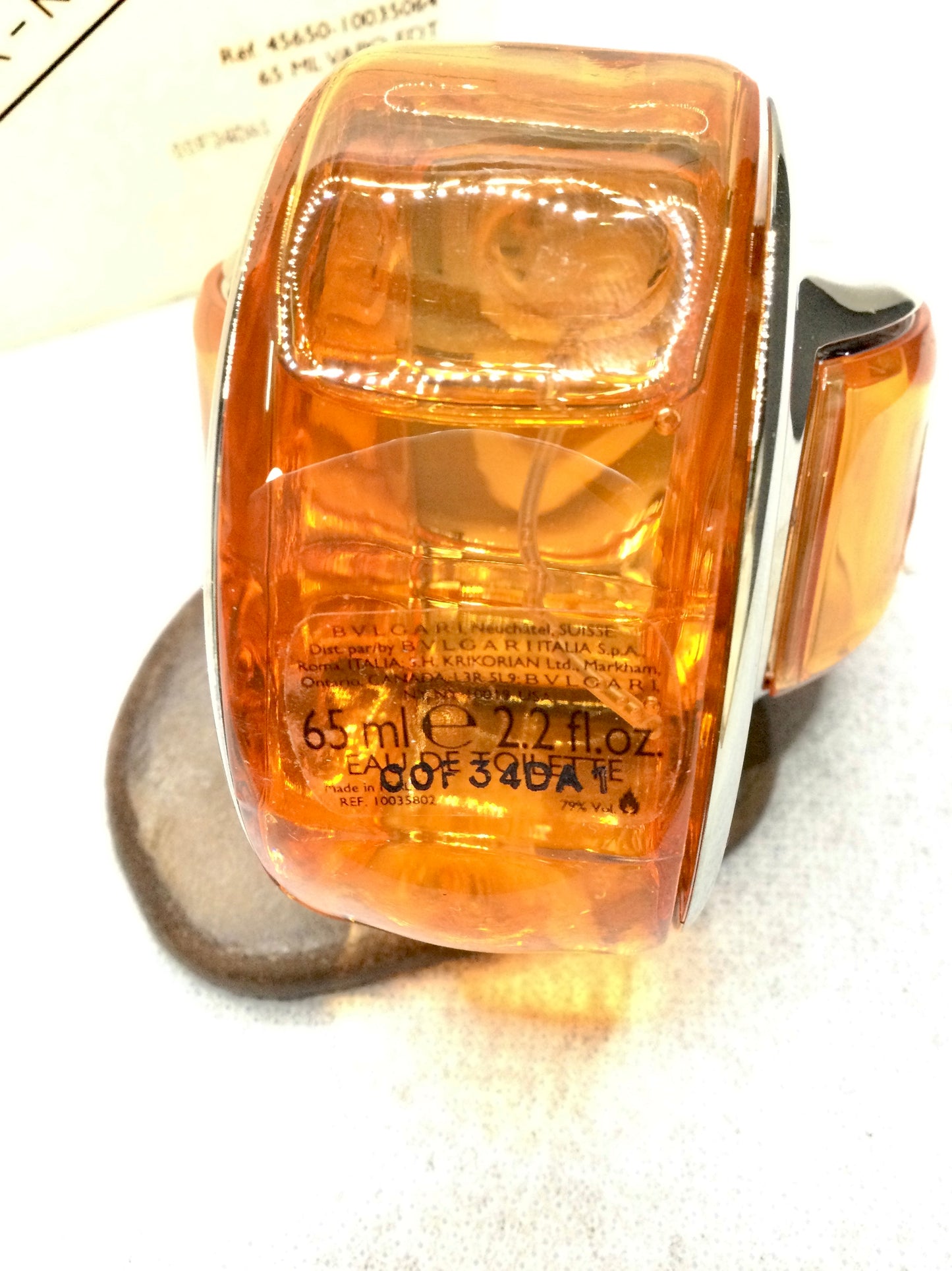 VINTAGE BVLGARI OMNIA INDIAN GARNET EAU DE TOILETTE 65 ML SPRAY TESTER