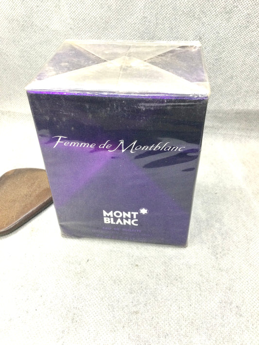 FEMME DE MONT BLANC EAU DE TOILETTE 75 ML SPRAY DISCONTINUED SEALED