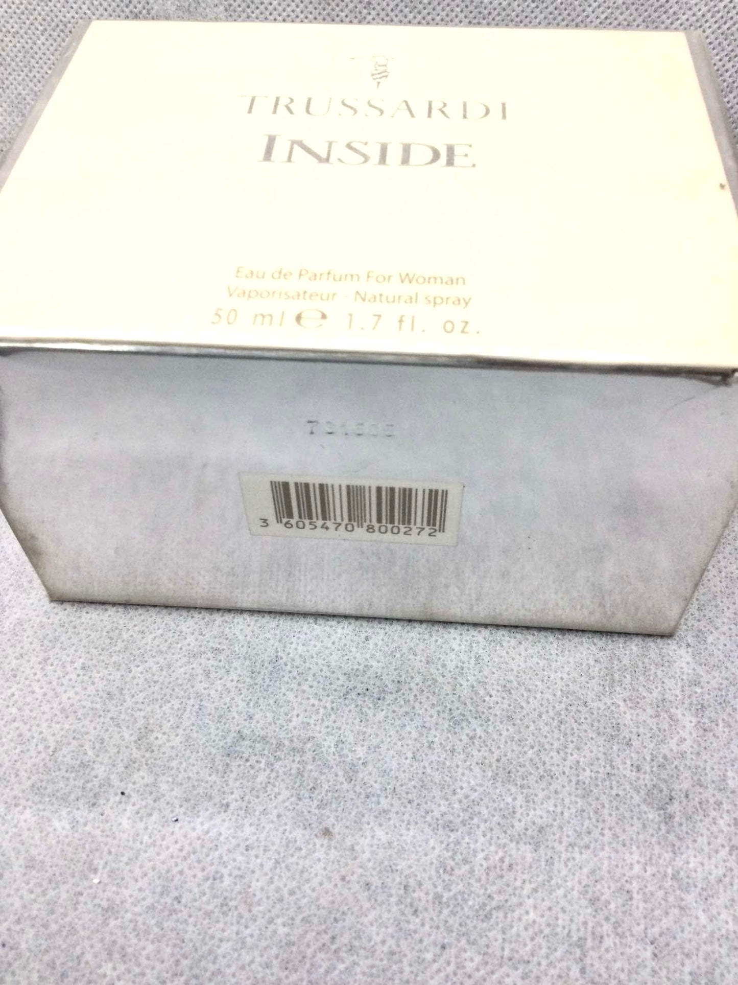 TRUSSARDI INSIDE FOR WOMEN EAU DE PARFUM 100 Or 50 ML SPRAY DISCONTINUED SEALED