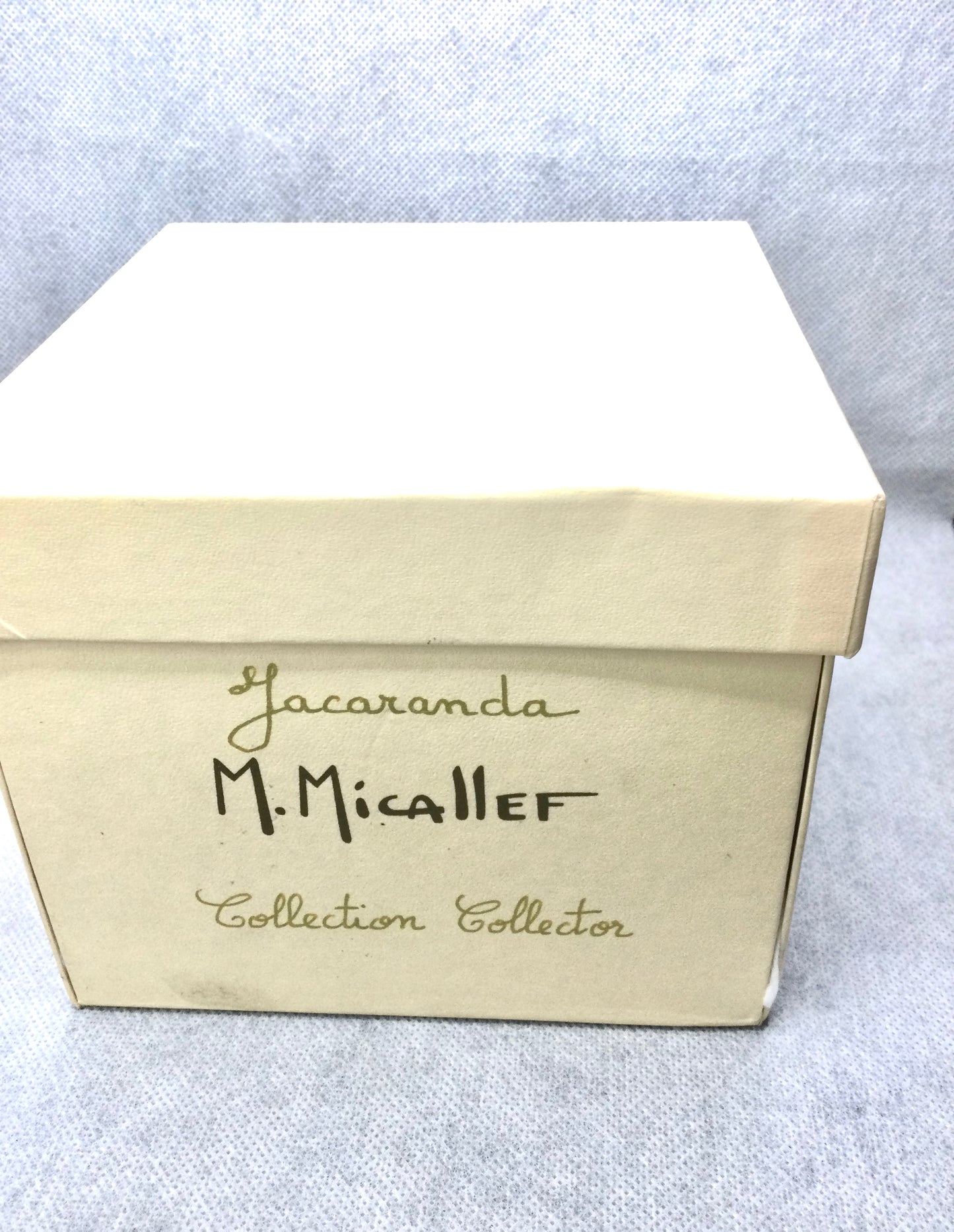 MICALLEF Jacaranda Limited Edition crystal Collector EAU DE PARFUM 50 ML Spray RARE