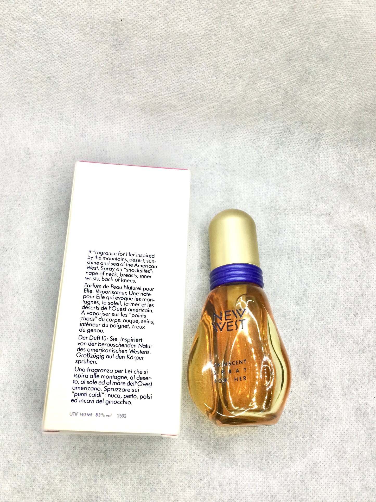 Vintage Aramis New West Skinscent For Her Eau De Toilette 100 Or 50 Or 30 ML SPRAY RARE VINTAGE 1990