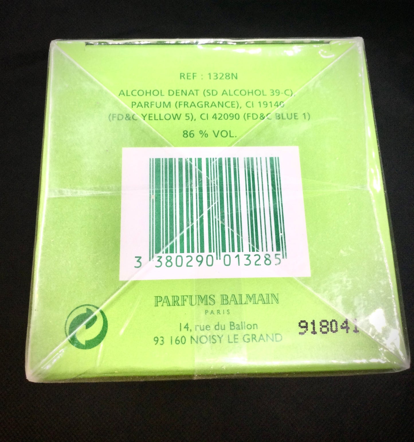 Vintage BALMAIN Vent Vert Eau De Toilette 100 Or 50 ML SPRAY  1991s Sealed