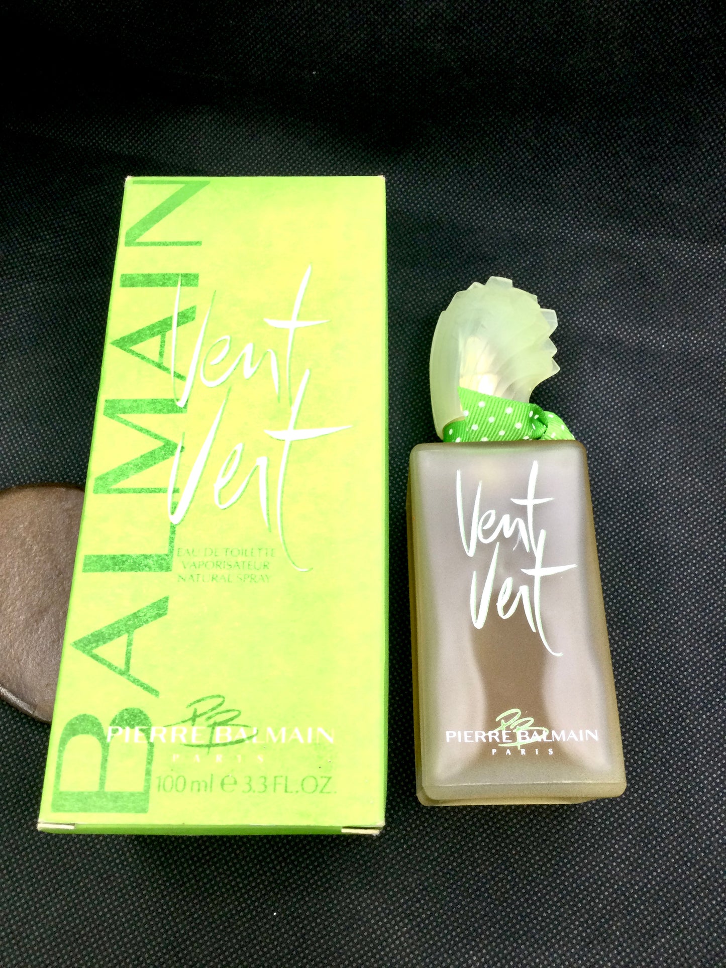 Vintage BALMAIN Vent Vert Eau De Toilette 100 Or 50 ML SPRAY  1991s Sealed