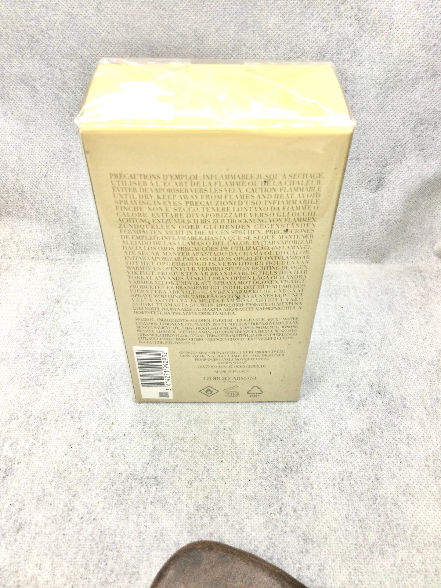 Giorgio Armani Acqua Di Gio Absolu Eau De Parfum 125 ML SPRAY SEALED DISCONTINUED