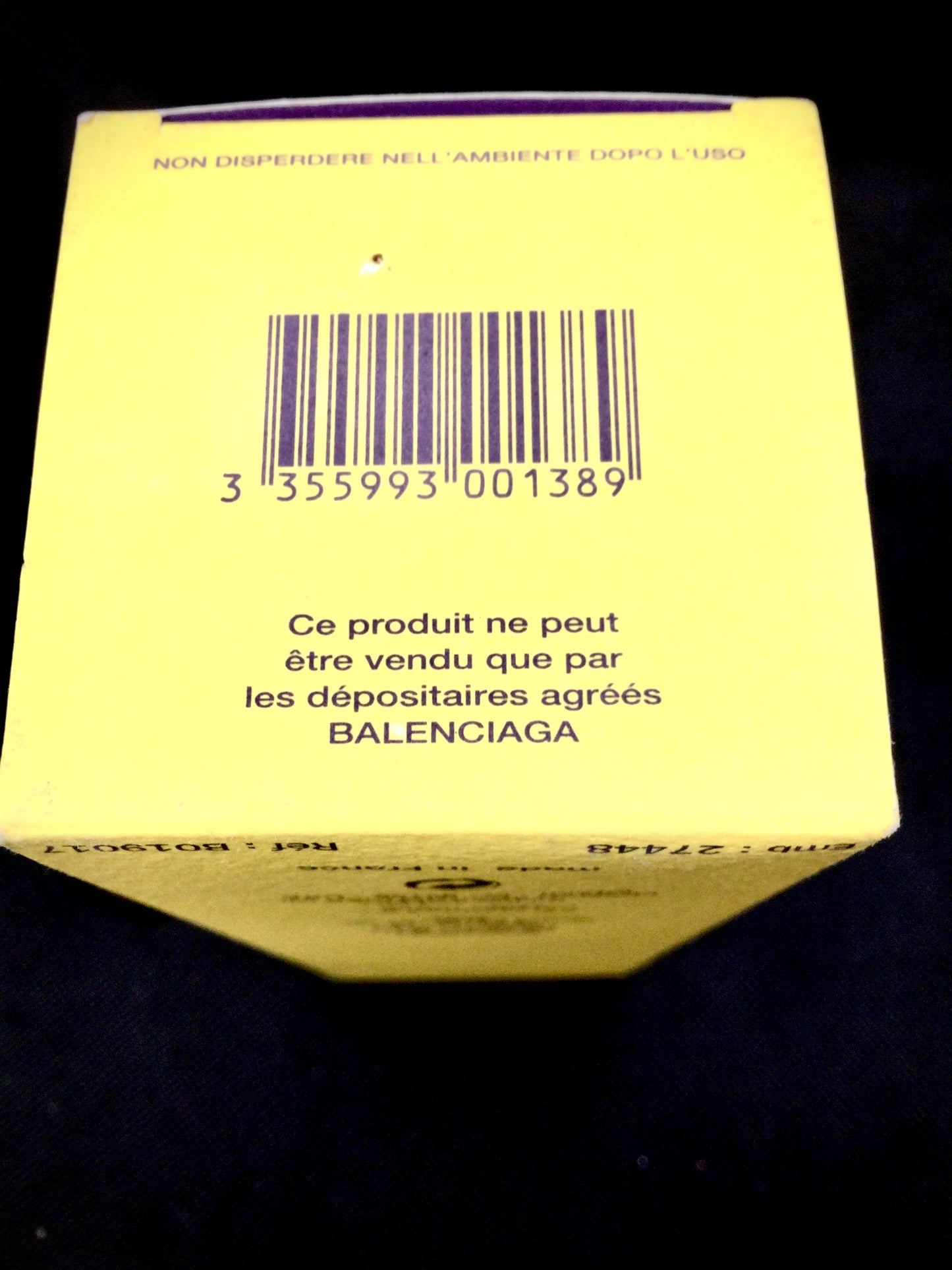 Balenciaga Talisman EAU DE PARFUM FOR WOMEN 100 ML SPARY RARE VINTAGE