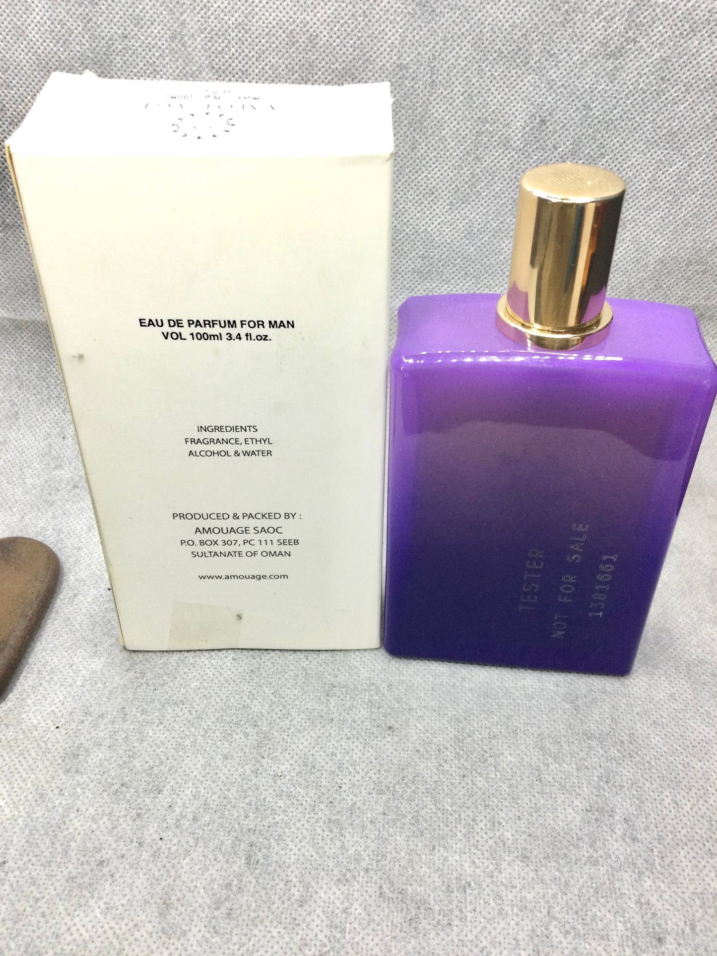 Amouage Myths Man Eau De Parfum 100 ML Spray MADE IN OMAN TESTER Vintage RARE