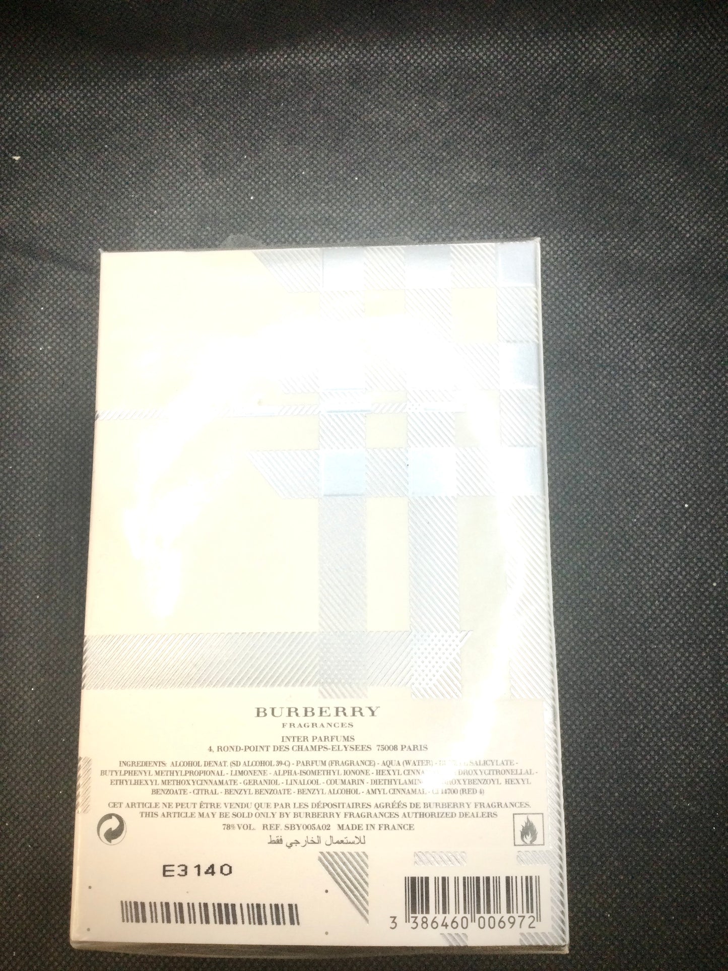 BURBERRY THE  BEAT FOR  WOMEN EAU DE PARFUM OR EAU DE TOILETTE 75-50-30 ML Spray DISCONTINUED SEALED
