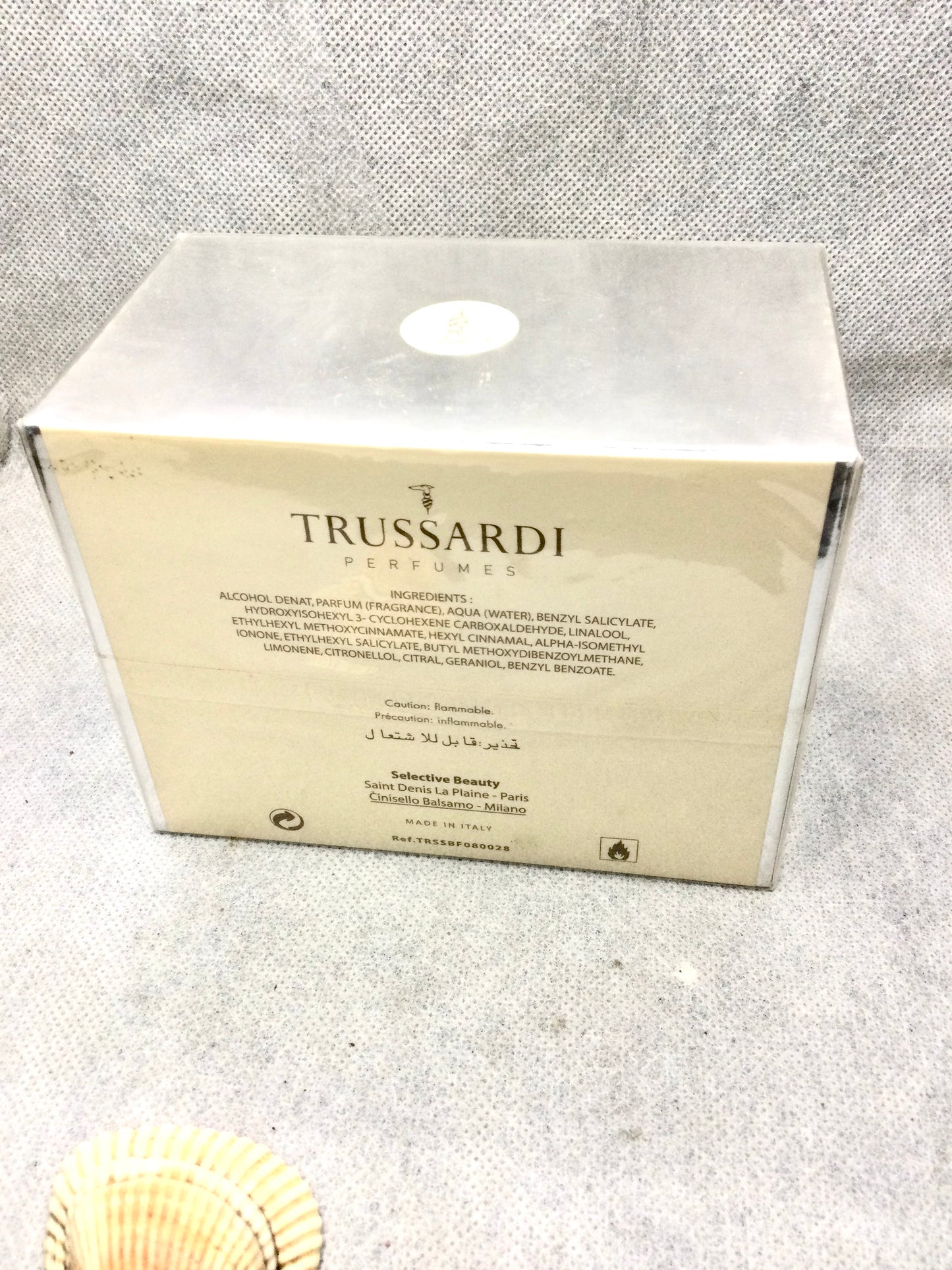 TRUSSARDI INSIDE FOR WOMEN EAU DE PARFUM 100 Or 50 ML SPRAY DISCONTINUED SEALED