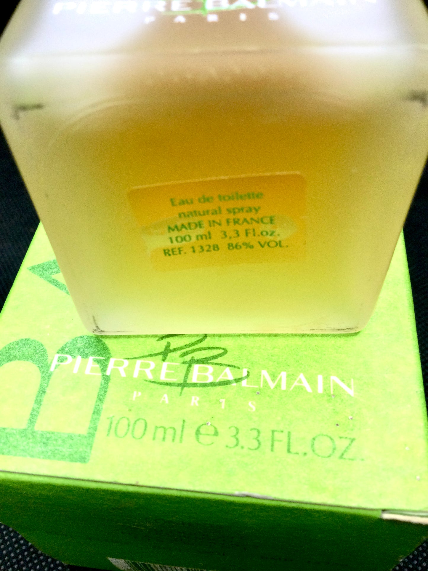 Vintage BALMAIN Vent Vert Eau De Toilette 100 Or 50 ML SPRAY  1991s Sealed