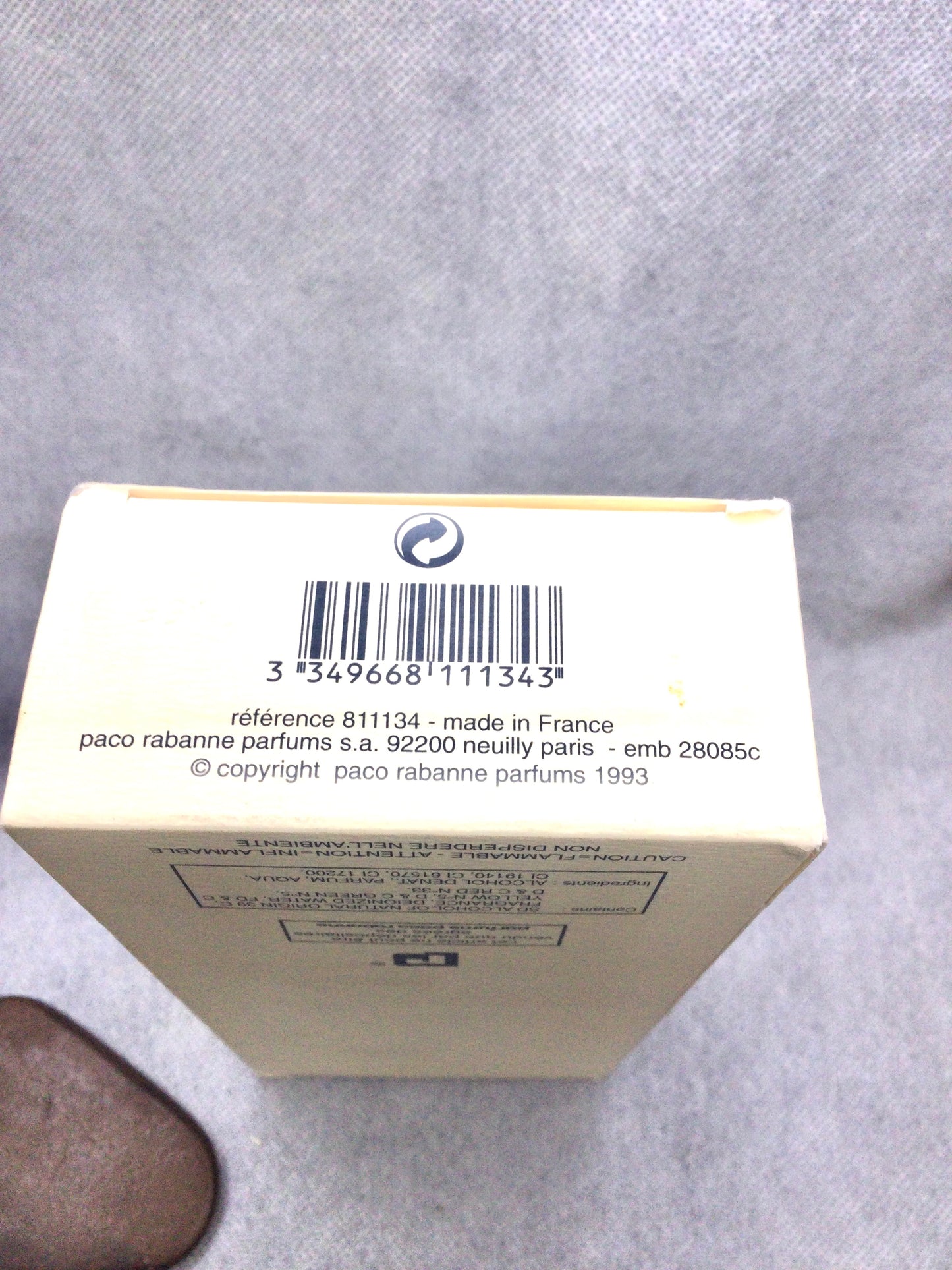 Paco Rabanne XS Pour Homme Eau De Toilette 100 ML SPRAY VINTAGE 1994s Rare