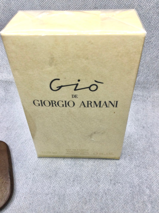 GIORGIO ARMANI GIO DE FOR WOMEN EAU DE PARFUM 50 ML SPRAY RARE SEALED