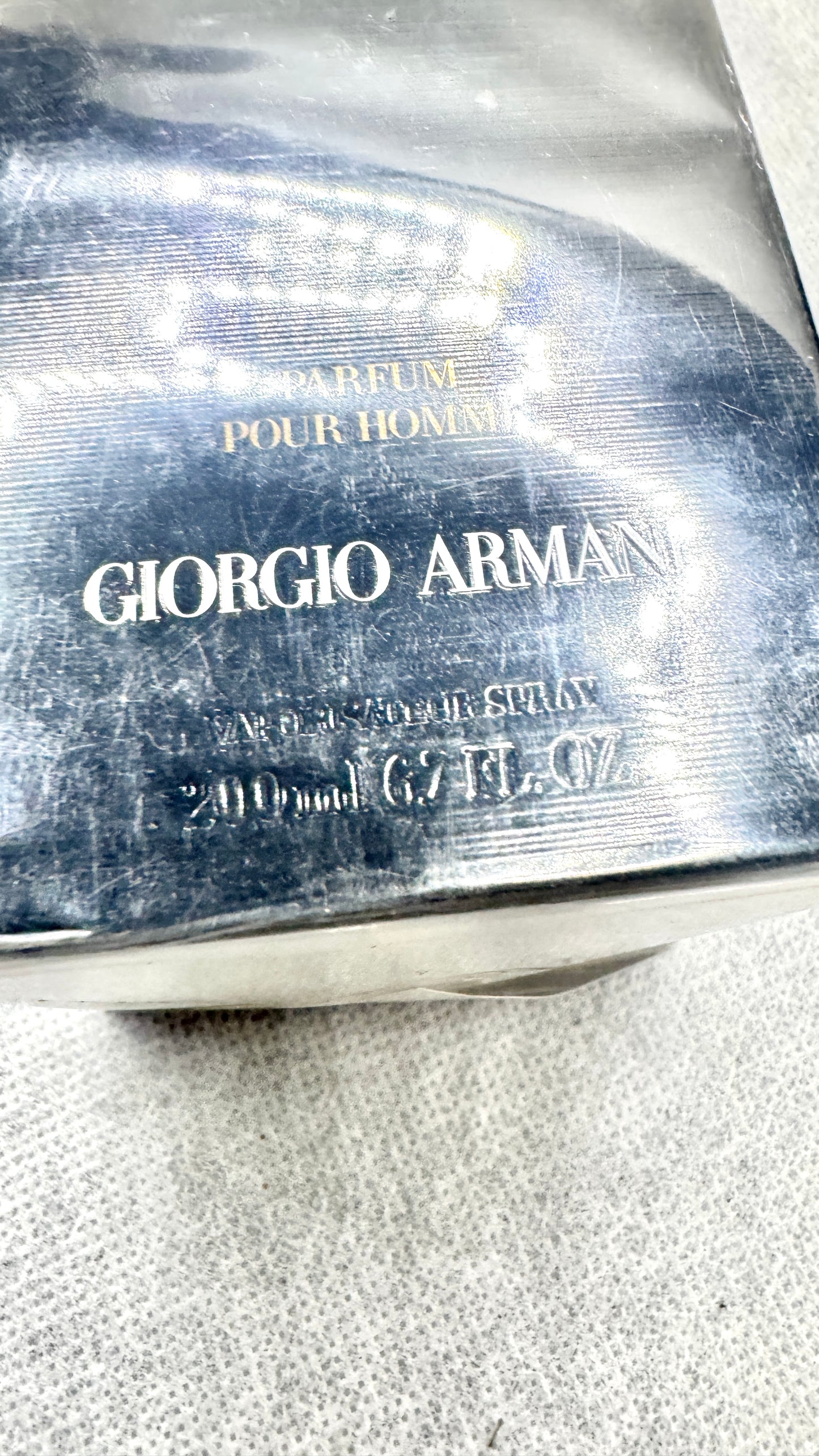 Giorgio Armani Code Absolu Pour Homme Eau De Parfum 200 ML SPRAY RARE SEALED