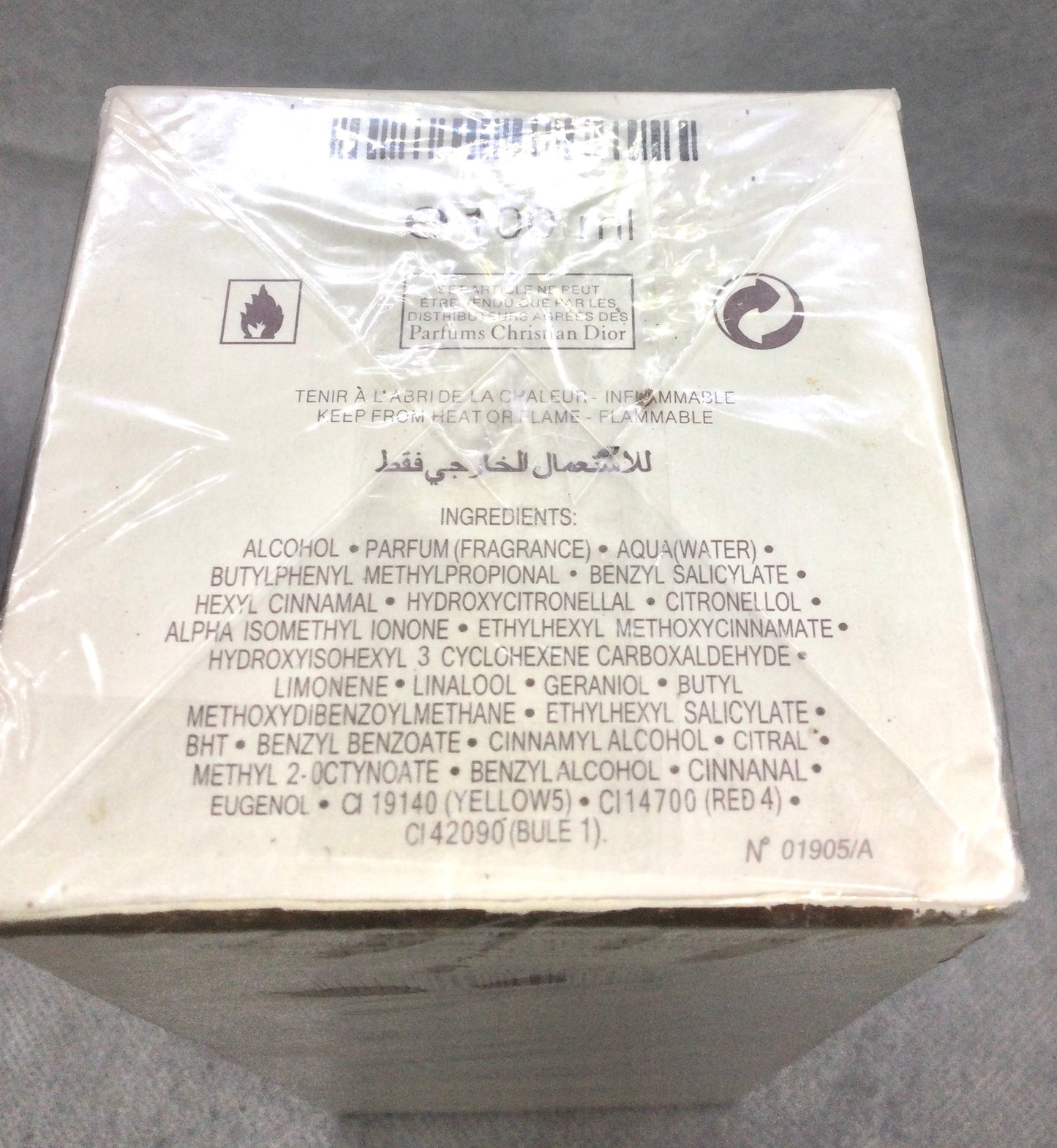 J'adore Eau De Parfum By CHRISTIAN DIOR 100 ML Spray RARE SEALED