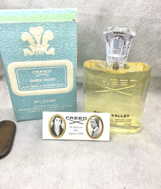 Creed Green Valley Millisime 120 ML Spray vintage EXTREMELY RARE
