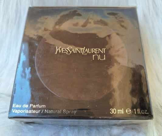 Yves Saint Laurent Nu EAU DE PARFUM FOR WOMEN 30 Ml SPRAY VINTAGE RARE SEALED