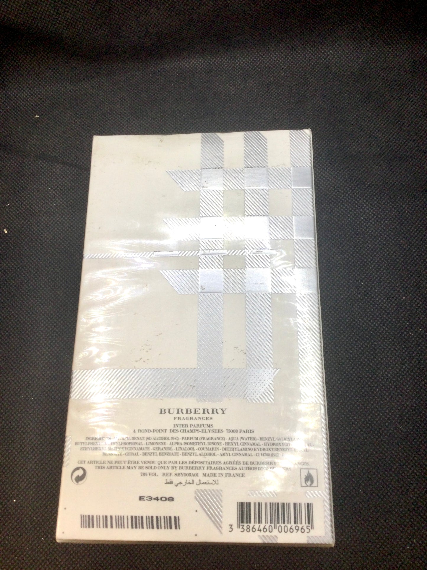 BURBERRY THE  BEAT FOR  WOMEN EAU DE PARFUM OR EAU DE TOILETTE 75-50-30 ML Spray DISCONTINUED SEALED