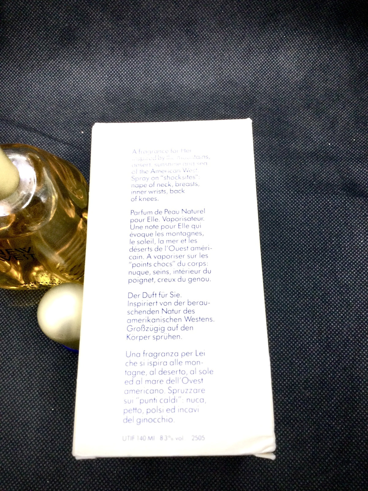 Vintage Aramis New West Skinscent For Her Eau De Toilette 100 Or 50 Or 30 ML SPRAY RARE VINTAGE 1990