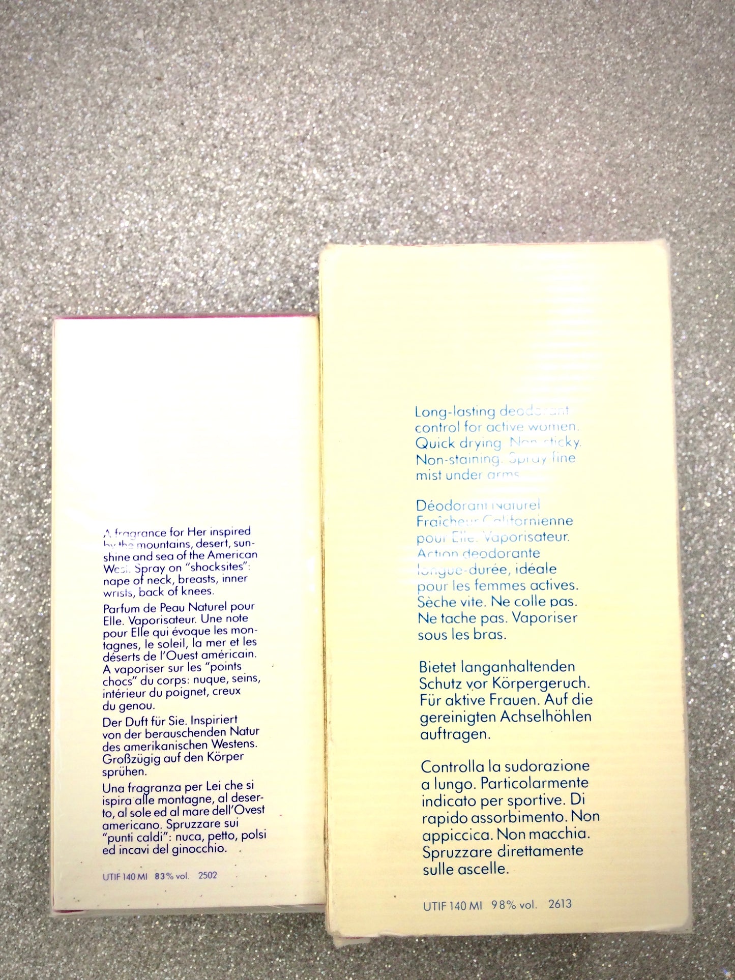 Aramis New West Skinscent For Her 50 ML EDT+New West CALIFORNIA COOL DEODORANT 100 ML spray RARE VINTAGE