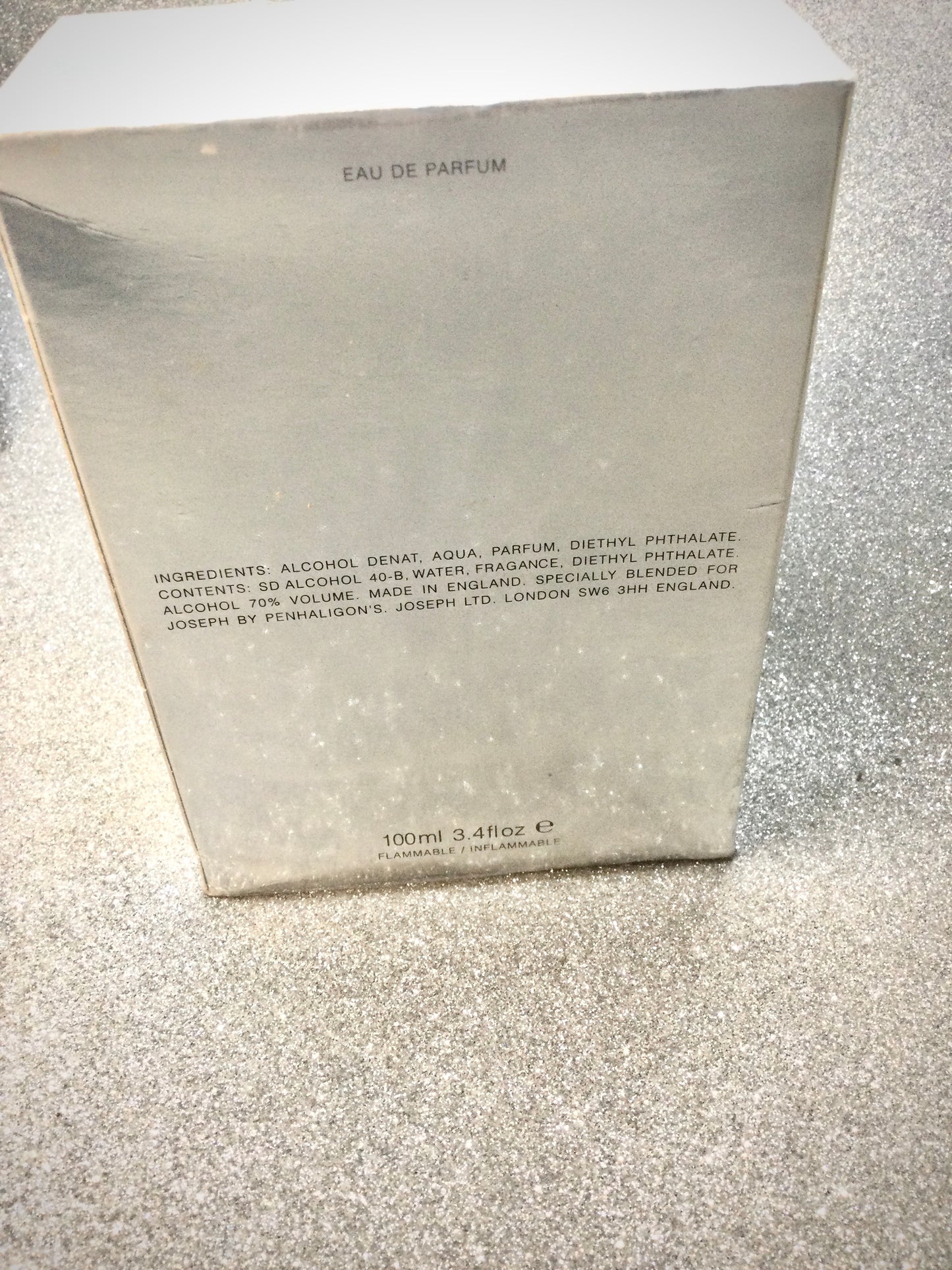 JOSEPH PARFUM DE JOUR 100ML EAU DE PARFUM SPRAY , SEALED , DISCONTINUED