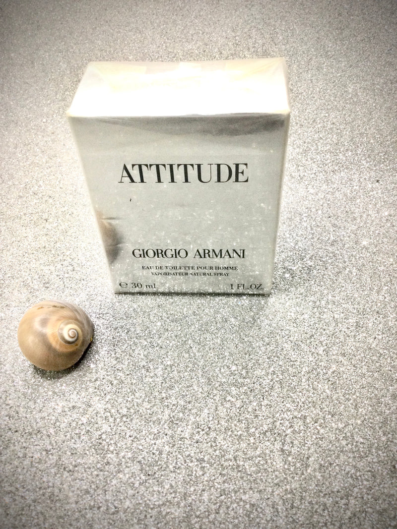 ARMANI ATTITUDE By GIORGIO ARMANI 50 Or 30 ML EDT Sealed , DISCONTINUED