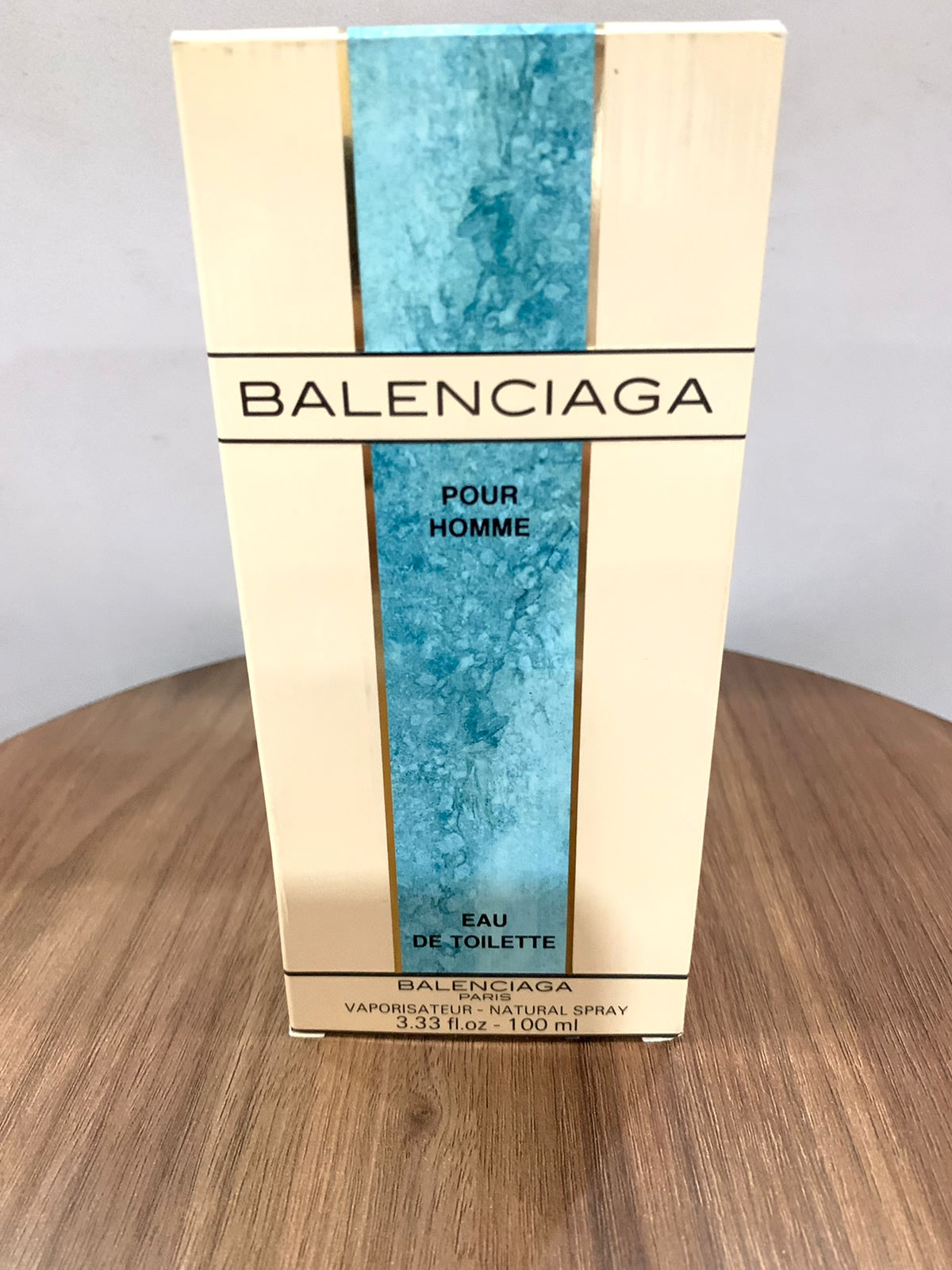 Balenciaga Pour Homme Eau de Toilette Spray 100 OR 50 ML , Rare Vintage