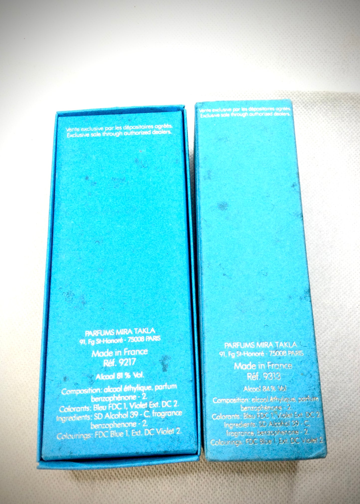 RARES Mira Takla Vallee Des Rois 50 ML EAU DE TOILETTE SPRAY 1988s (Falcon Collector) WITH 7.5 EDP SPRAY HARD TO FIND HARRODS EXCLUSIVE