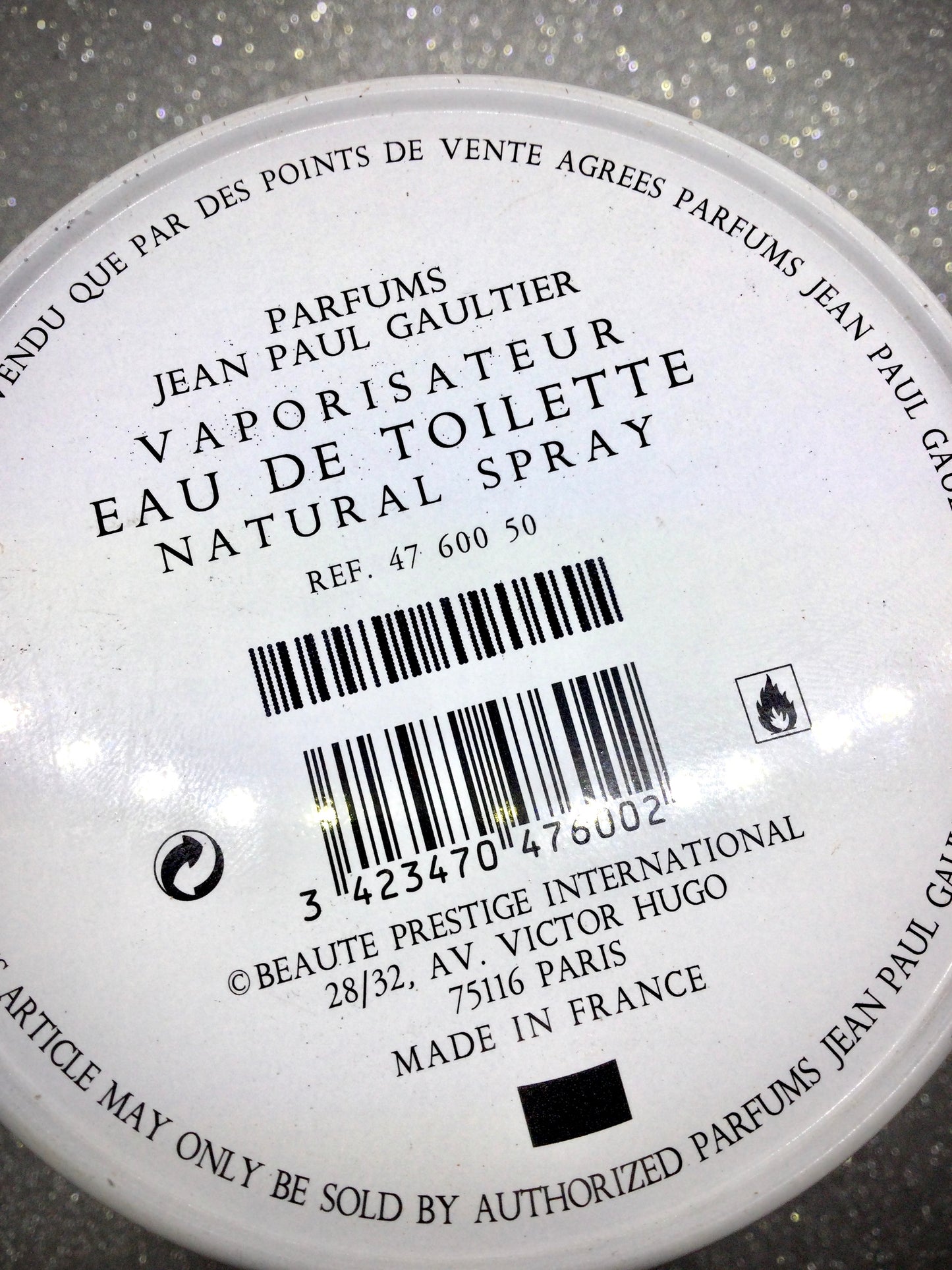 Jean Paul Gaultier Fleur Du Male 4.2fl oz / 125ml EDT Spy Men DISCONTINUED