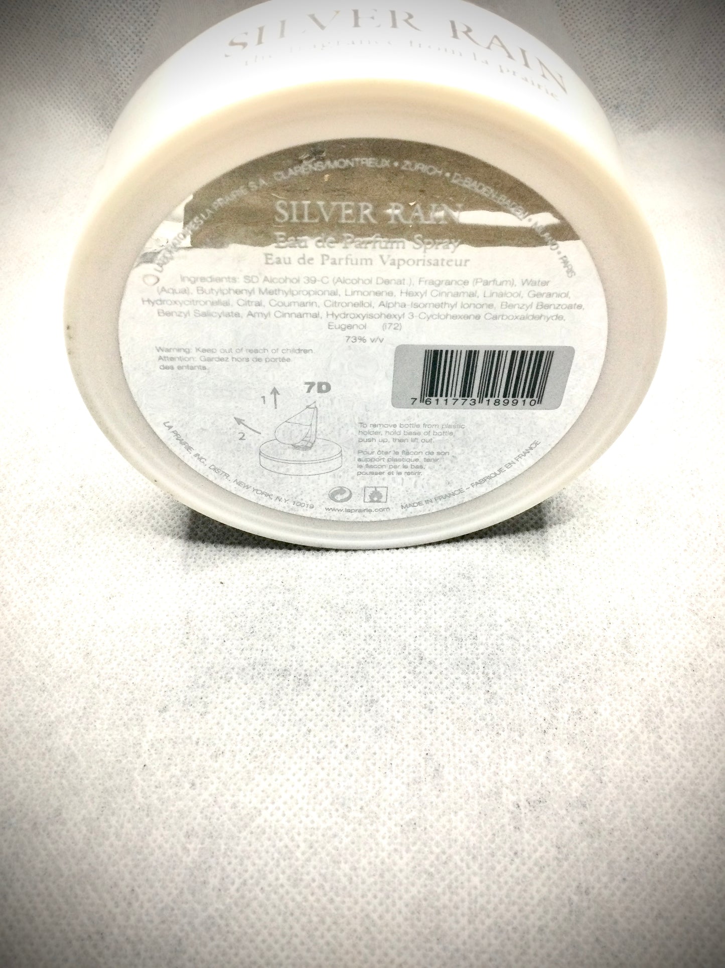LA PRAIRIE SILVER RAIN  EAU DE PARFUM LIMITED EDITION 30 ML SPRAY RARE