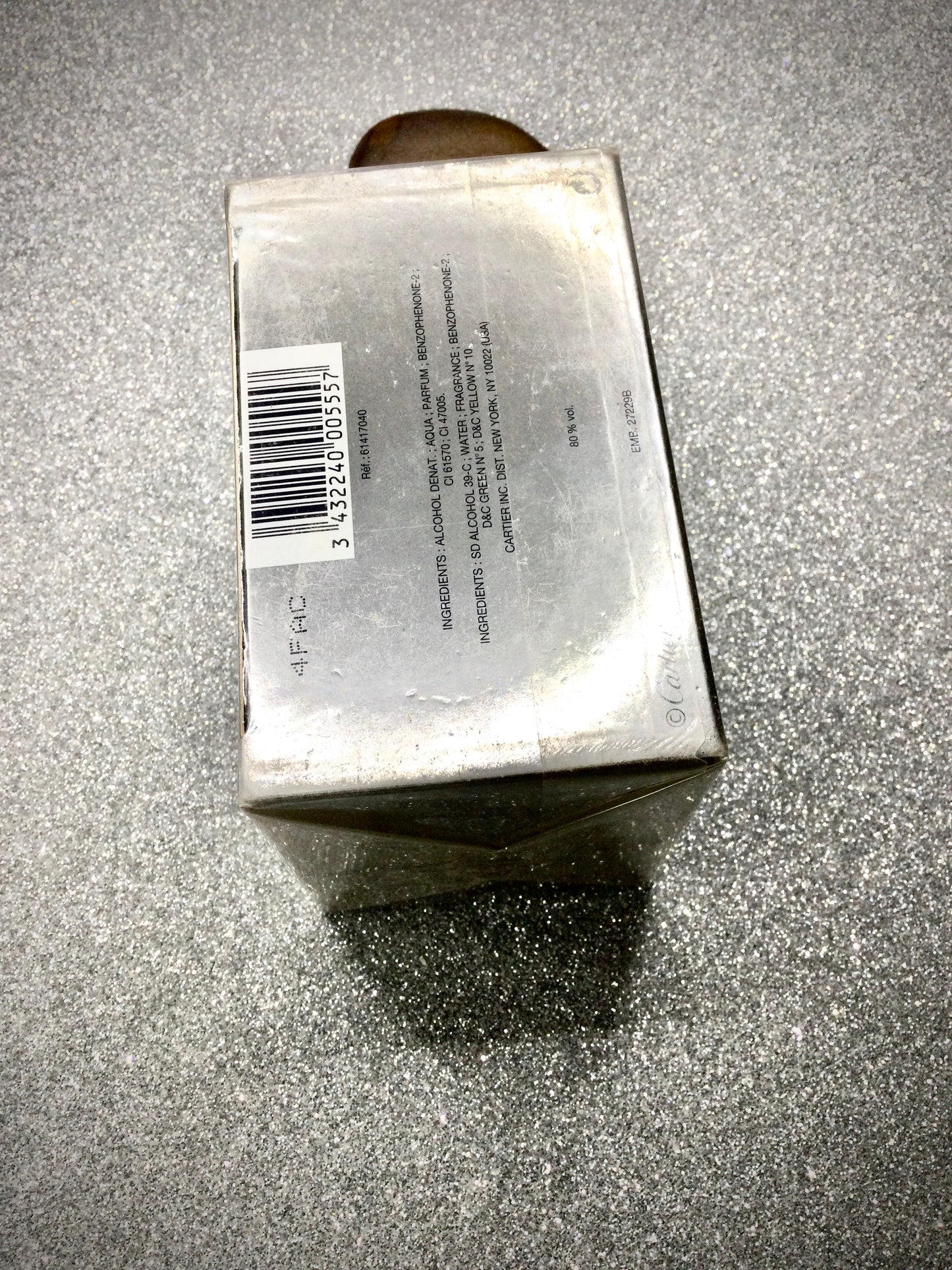 CARTIER MUST DE CARTIER POUR HOMME EAU DE TOILETTE (2004) 100 ML SPRAY RARE SEALED